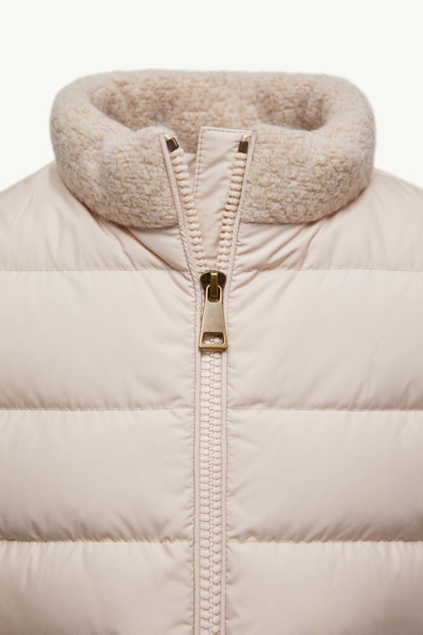 Blessing Down Jacket Girl Light Beige Moncler 4