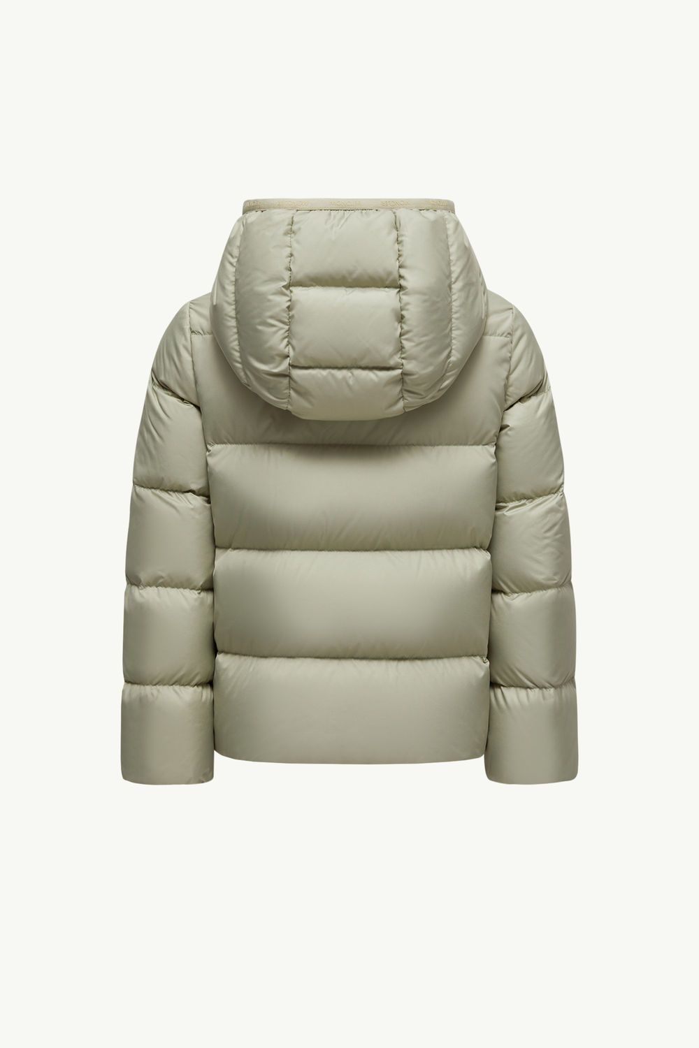 Beulah Hooded Down Jacket Girl Light Green Moncler 3
