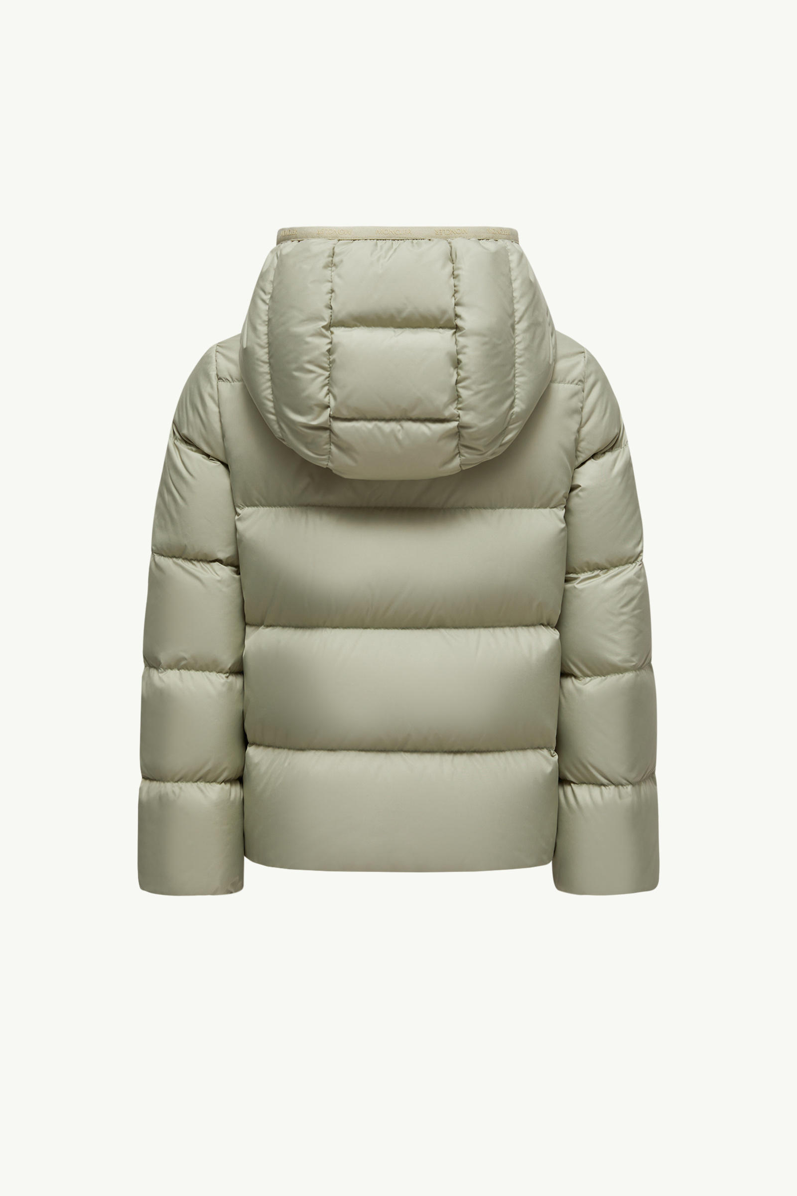 Beulah Hooded Down Jacket Girl Light Green Moncler 3