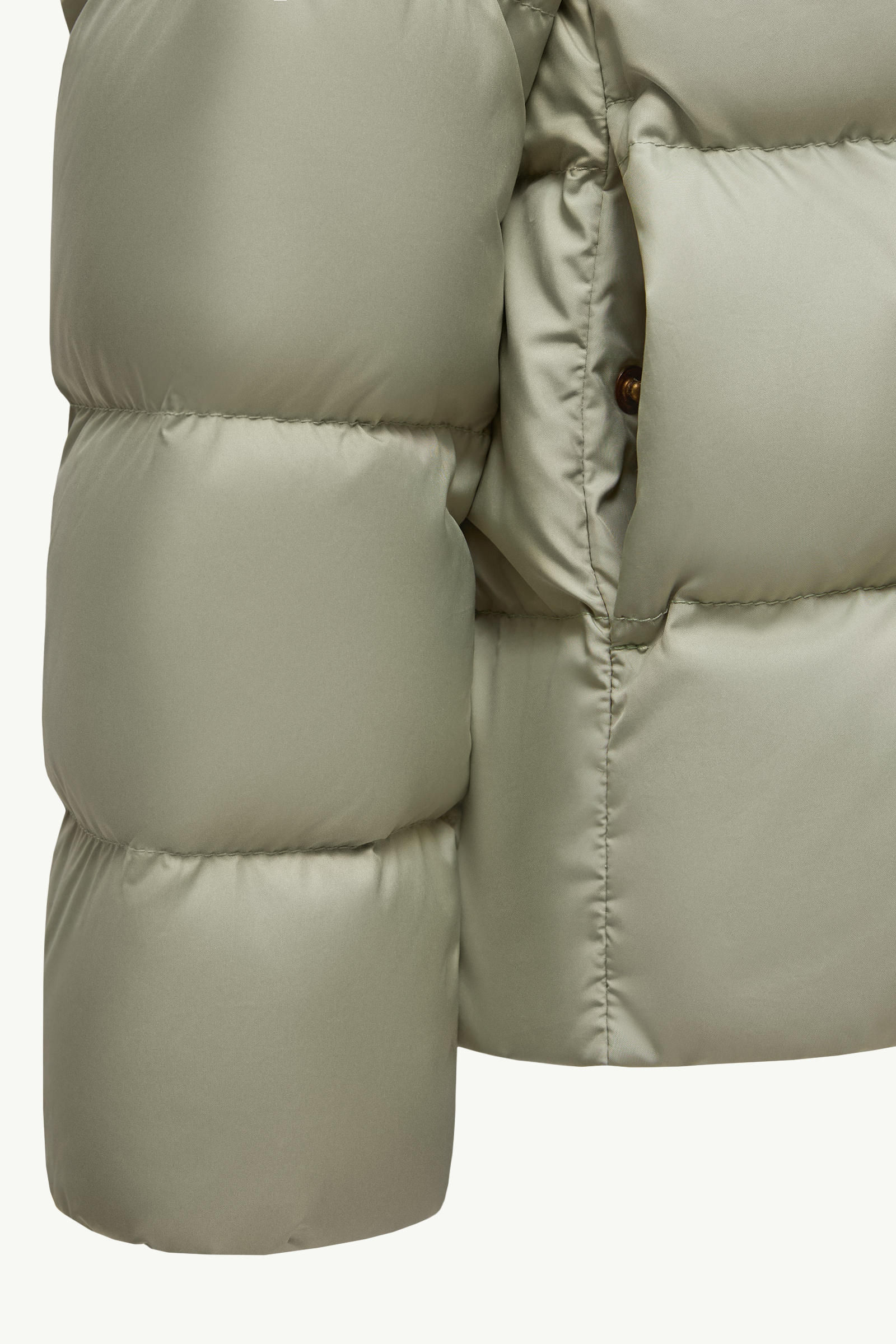 Beulah Hooded Down Jacket Girl Light Green Moncler 5