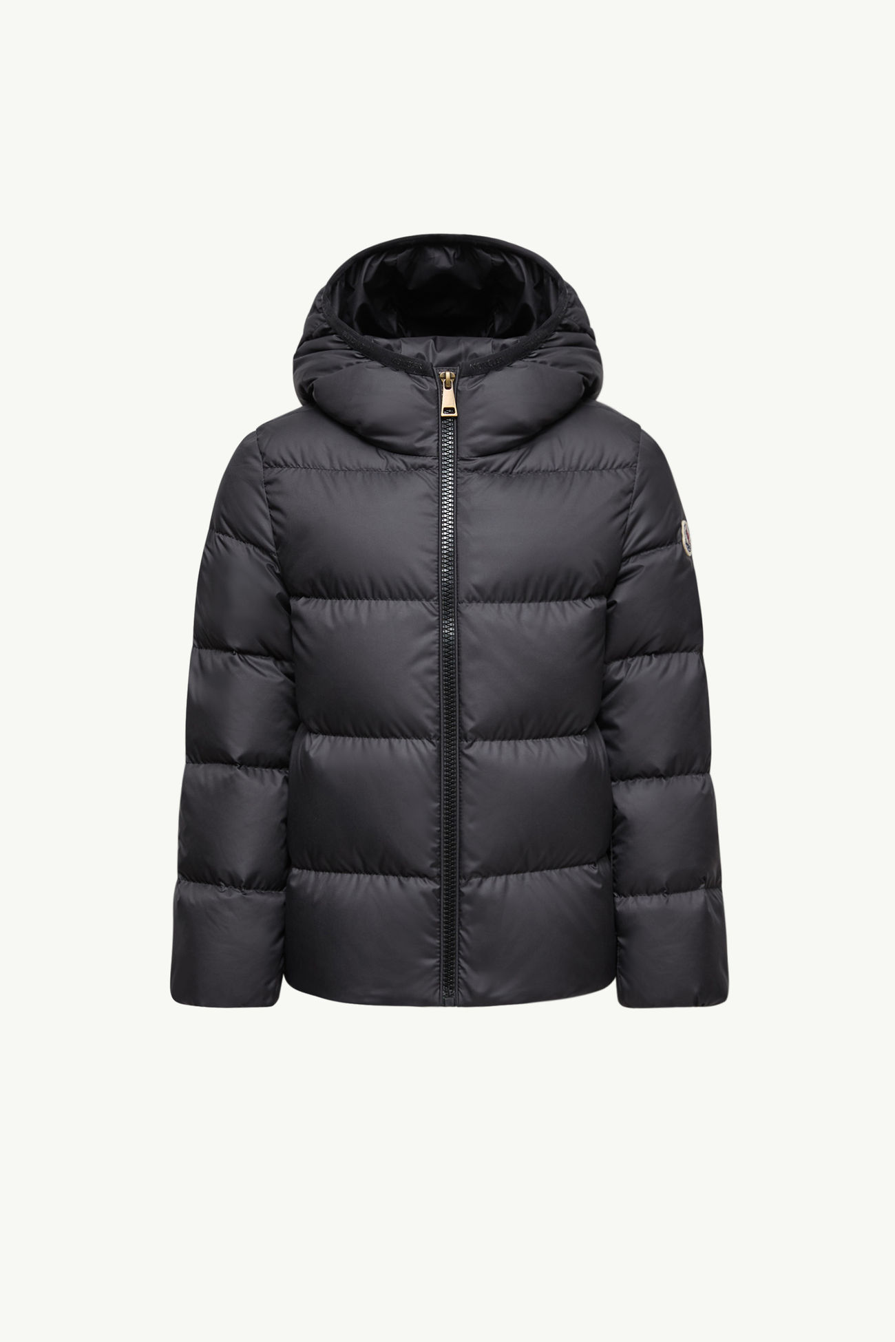 Beulah 후드 다운 재킷 키즈 여아 블랙 Moncler 0