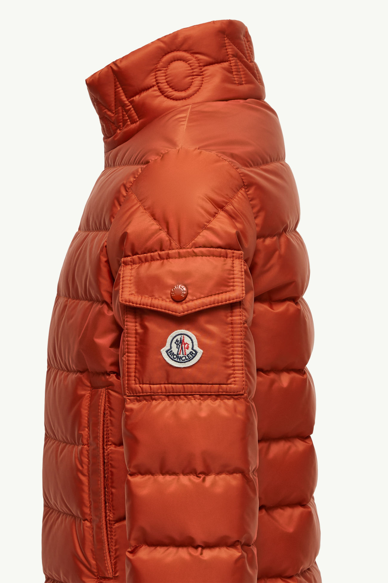 Areum Down Jacket Boy Dark Orange Moncler 1