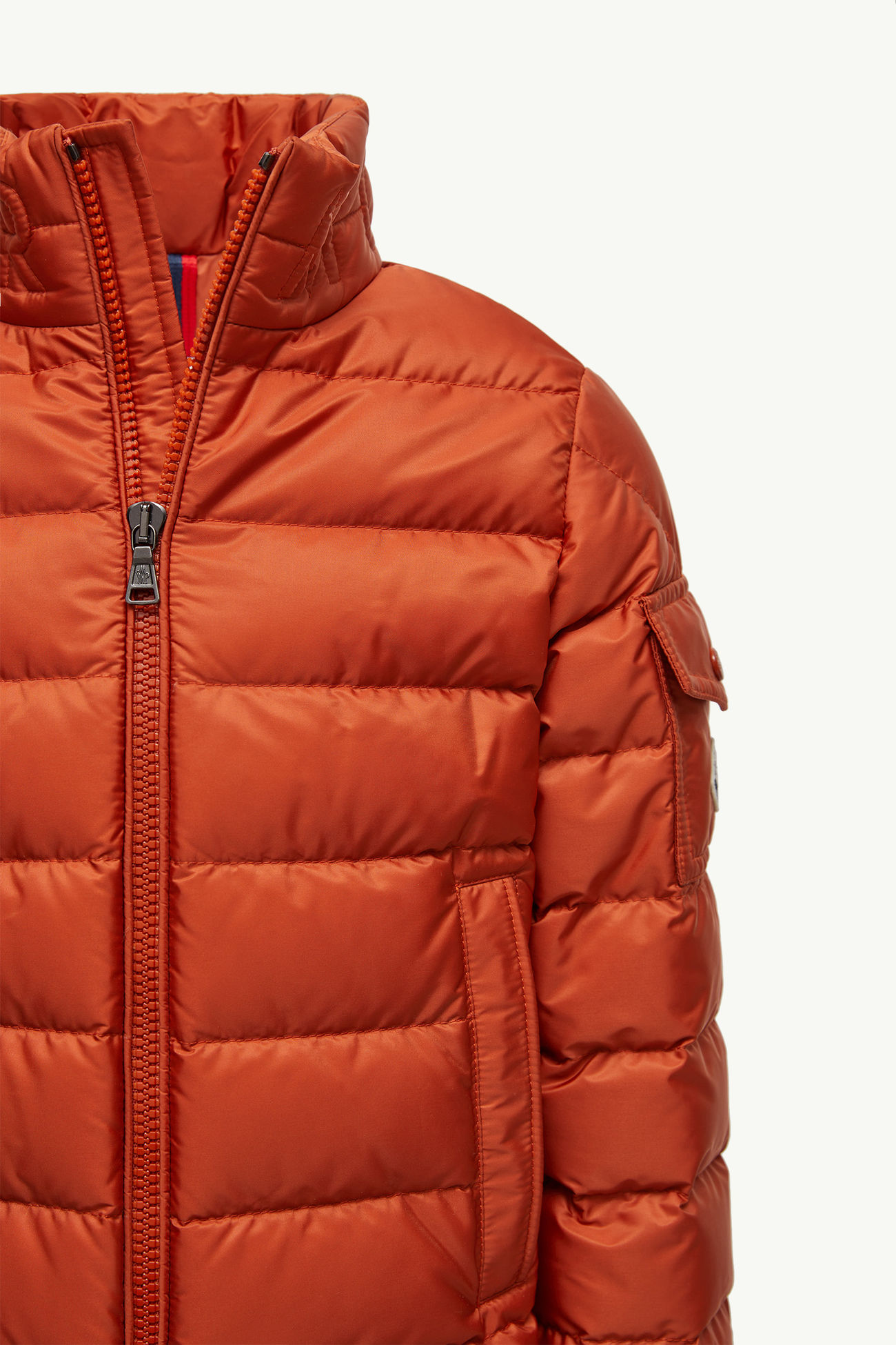 Areum Down Jacket Boy Dark Orange Moncler 3