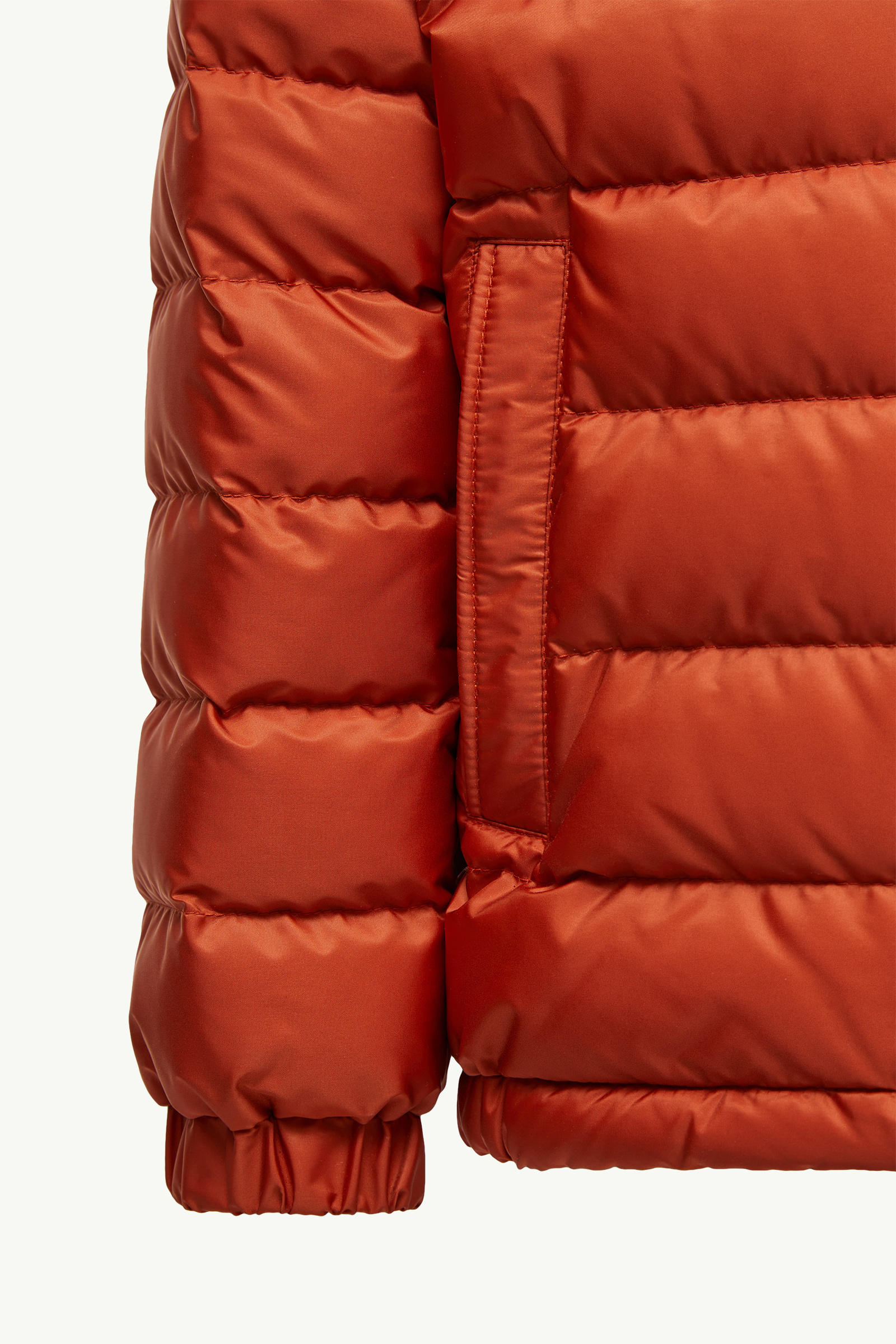 Areum Down Jacket Boy Dark Orange Moncler 4