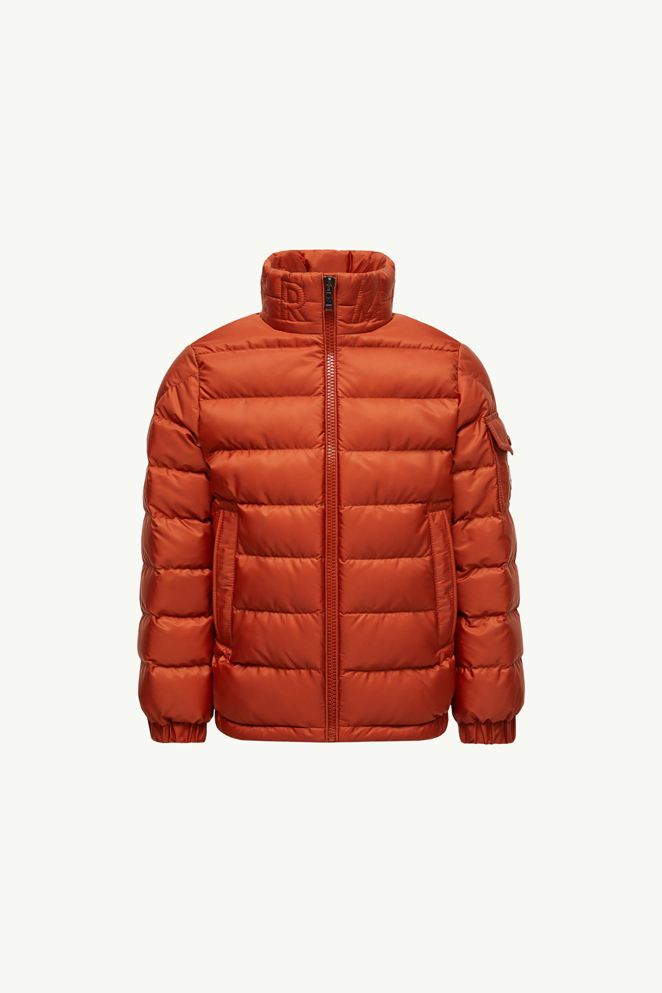 Areum Down Jacket Boy Dark Orange Moncler 0