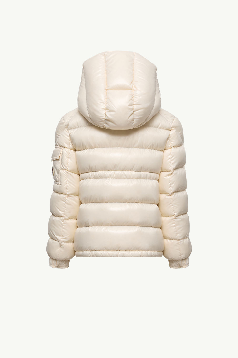Maire Hooded Down Jacket Girl White Moncler 2