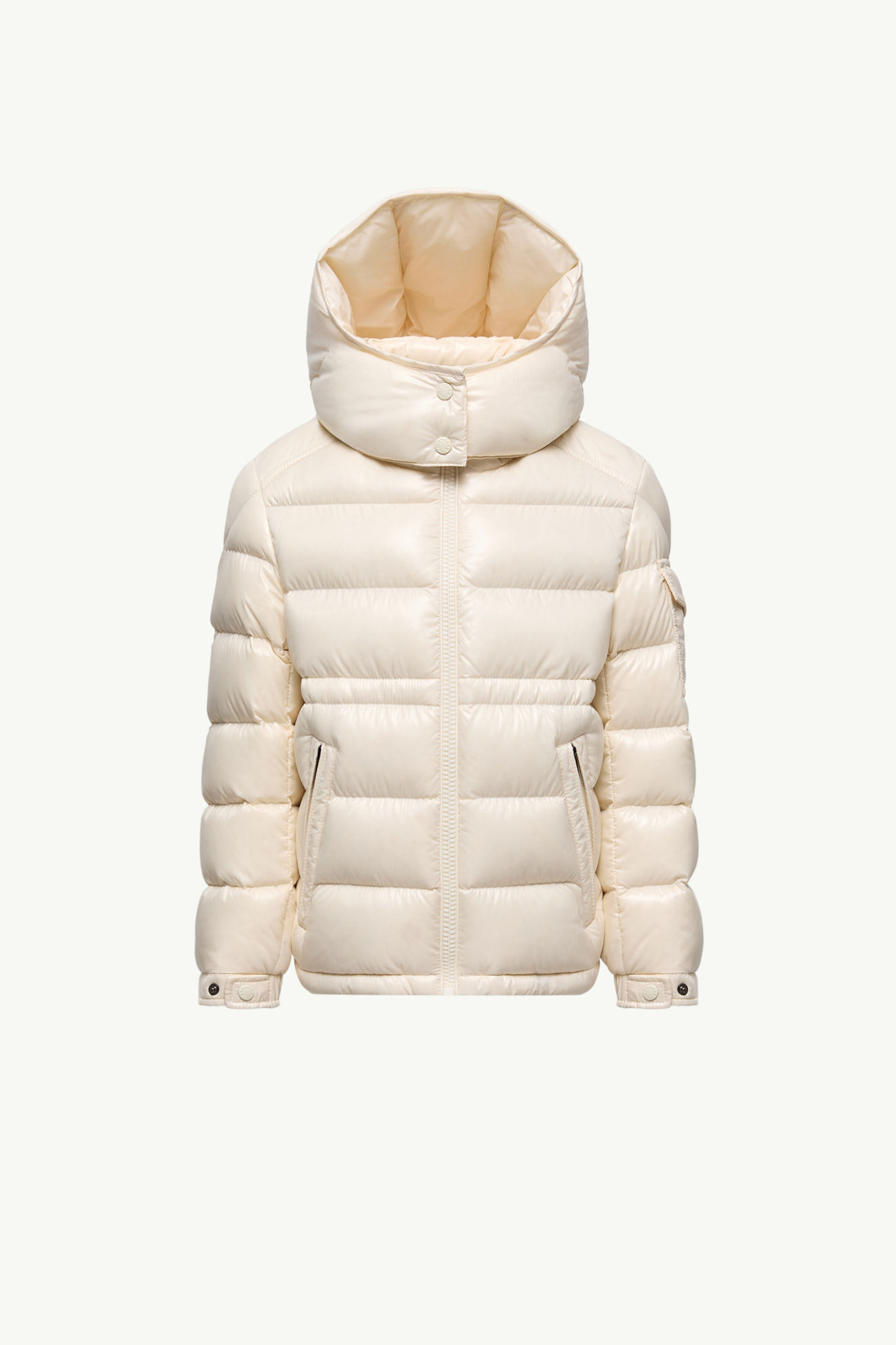 Maire連帽羽絨外套 女童 白色 Moncler 0