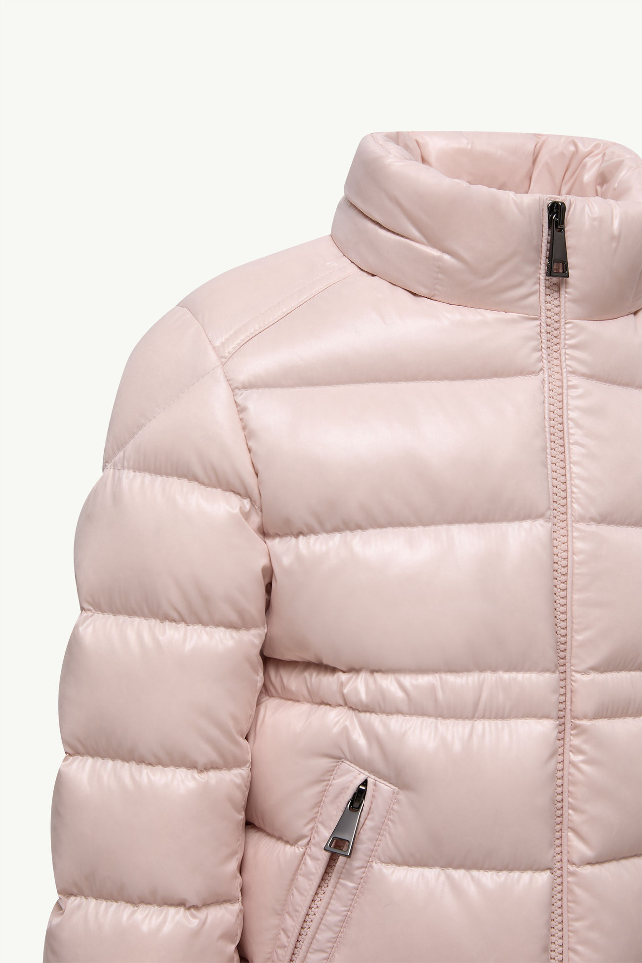 Maire連帽羽絨外套 女童 淺粉紅色 Moncler 3