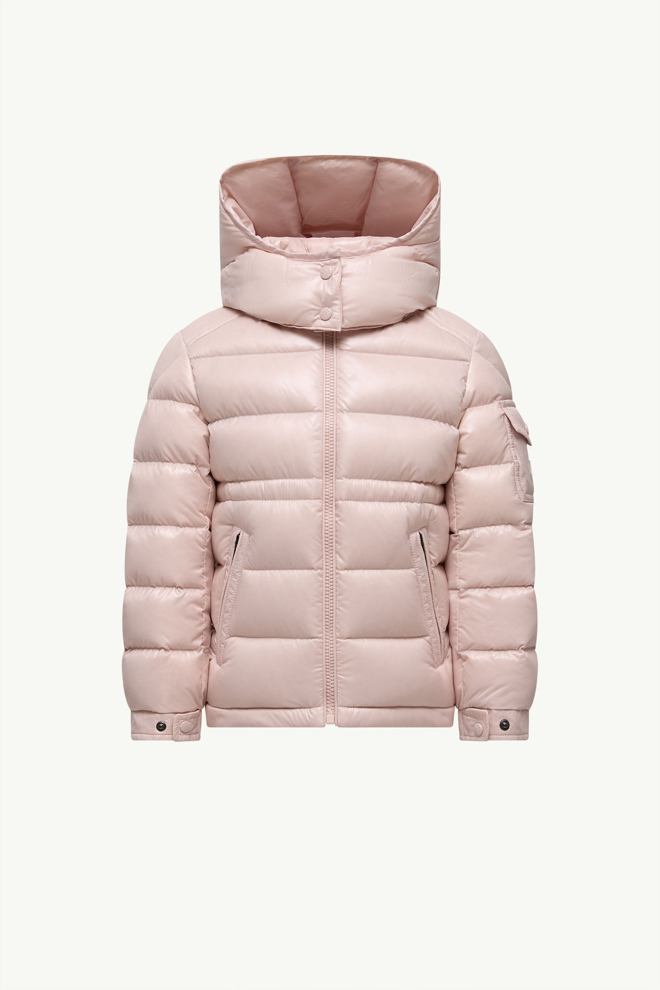 Maire 후드 다운 재킷 키즈 여아 라이트 핑크 Moncler 0
