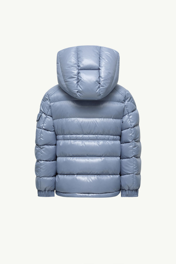 Maire Hooded Down Jacket Girl Light Blue Moncler 2