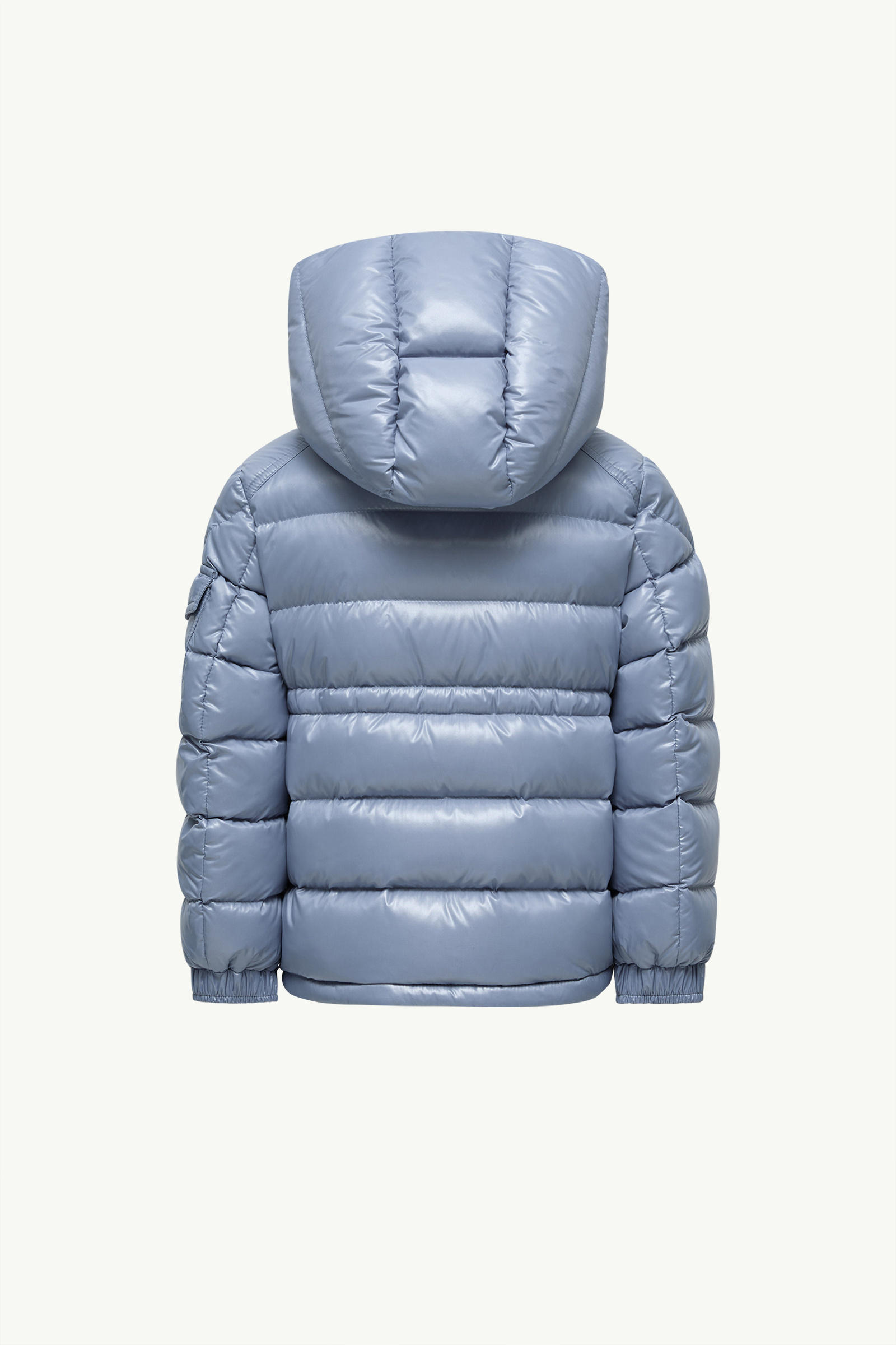 Maire Hooded Down Jacket Girl Light Blue Moncler 2