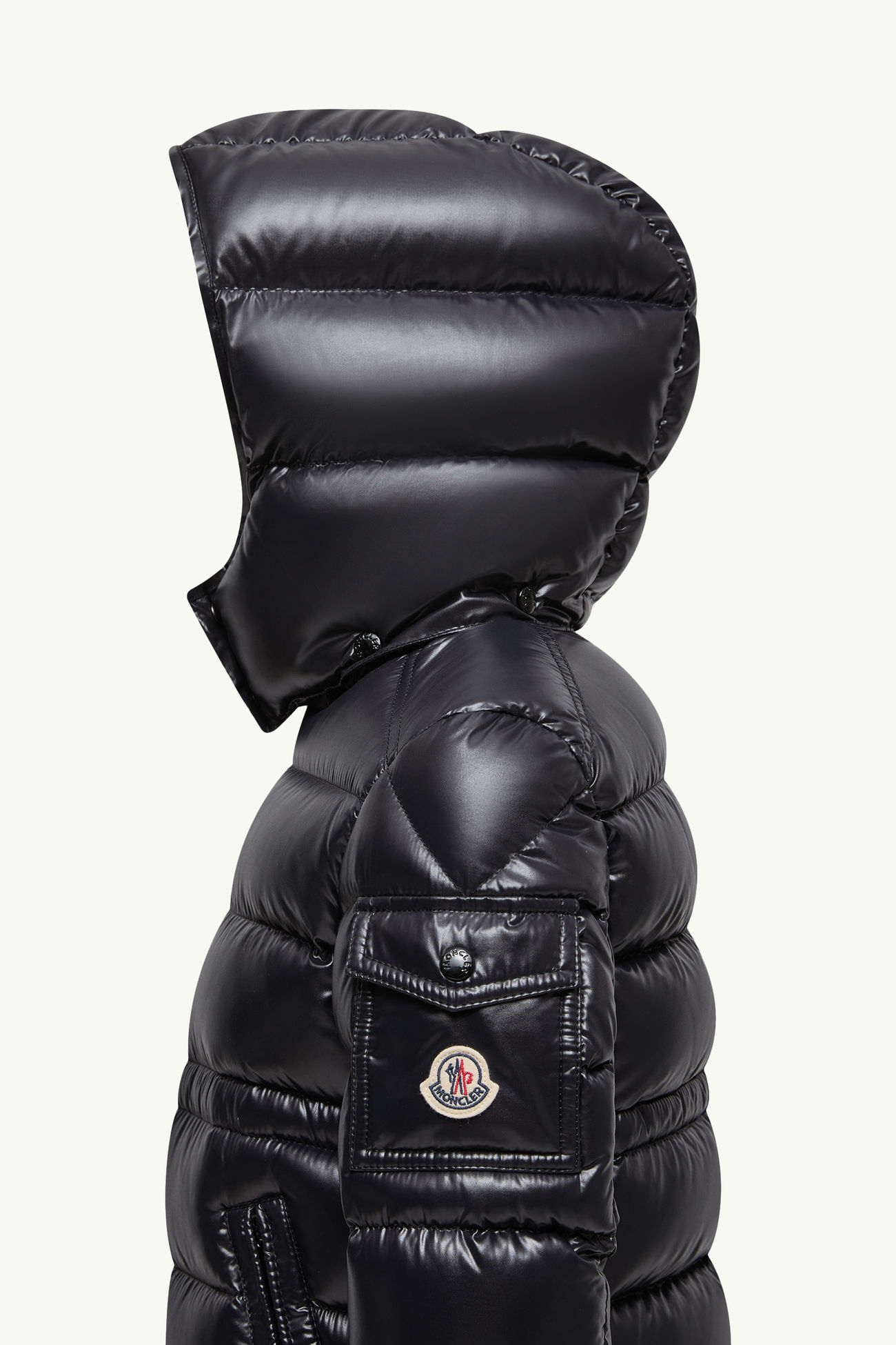 Plumífero con capucha Maire Niña Negro Moncler 3