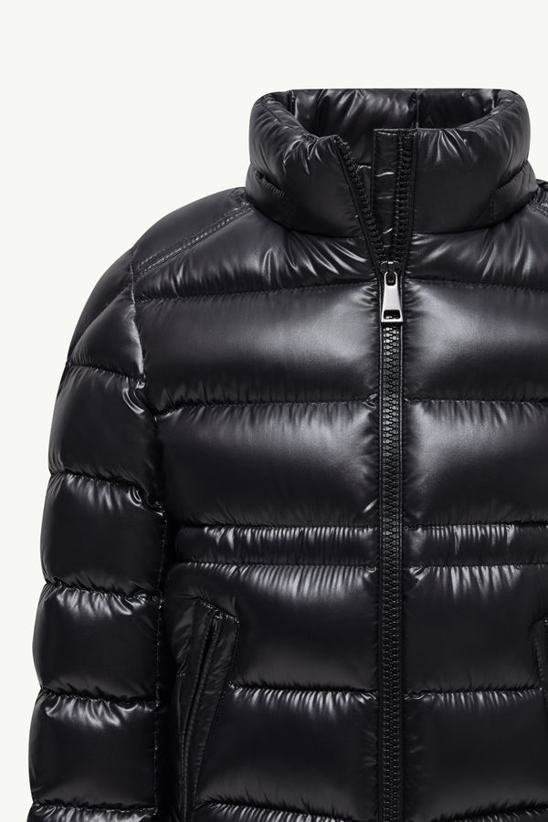 Maire Hooded Down Jacket Girl Black Moncler 4