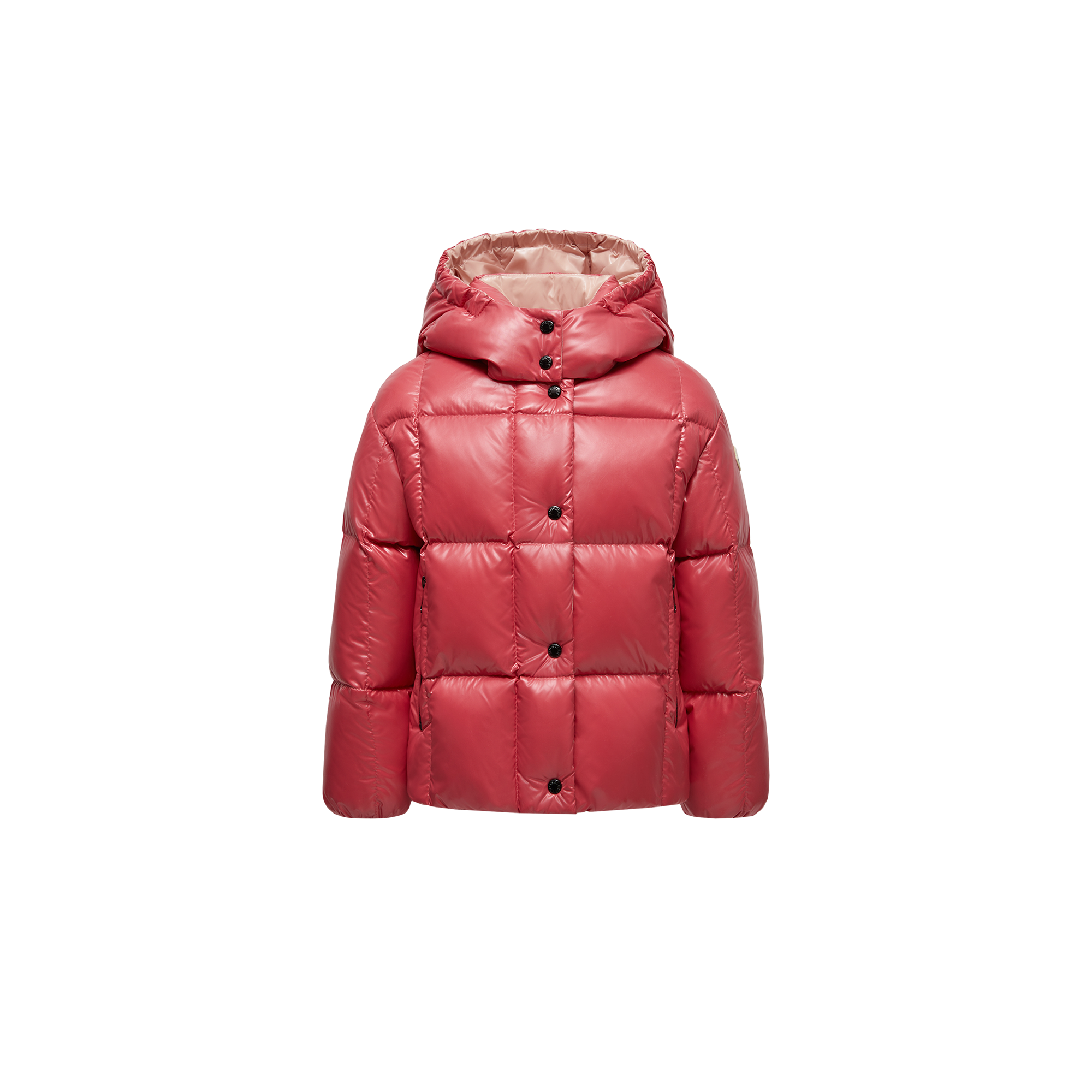 MONCLER ENFANT Parana Hooded Down Jacket, Girl, Pink, Size: 4Y