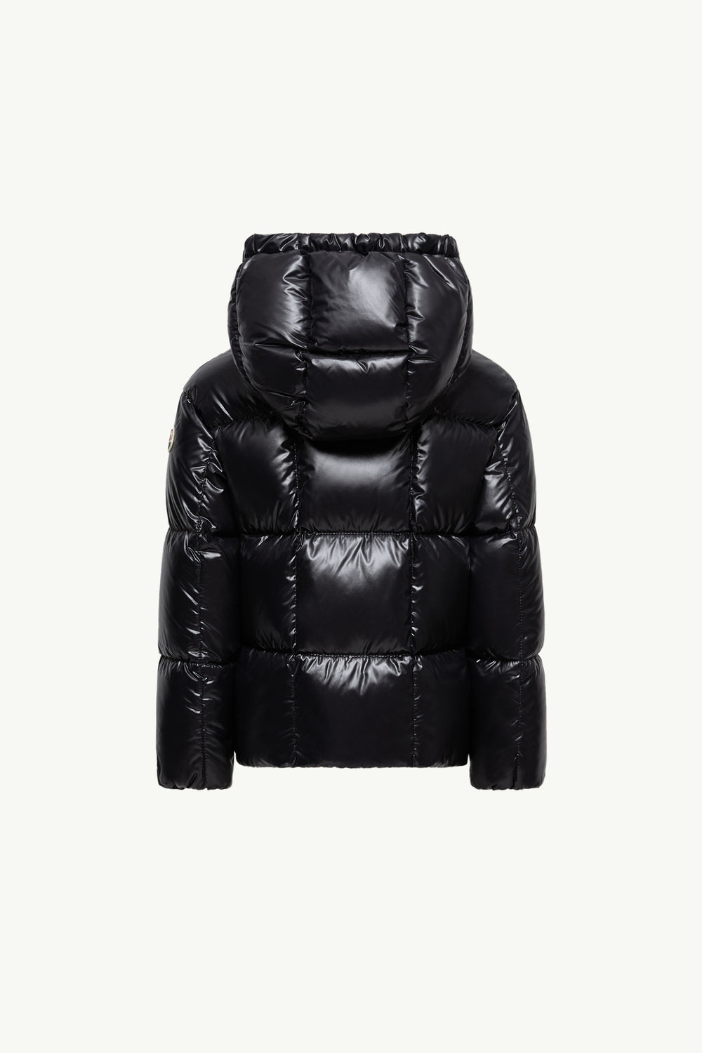Parana Hooded Down Jacket Girl Black Moncler 2