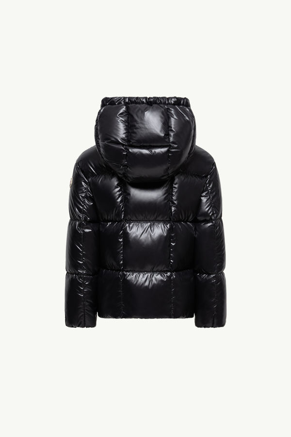Parana Hooded Down Jacket Girl Black Moncler 2