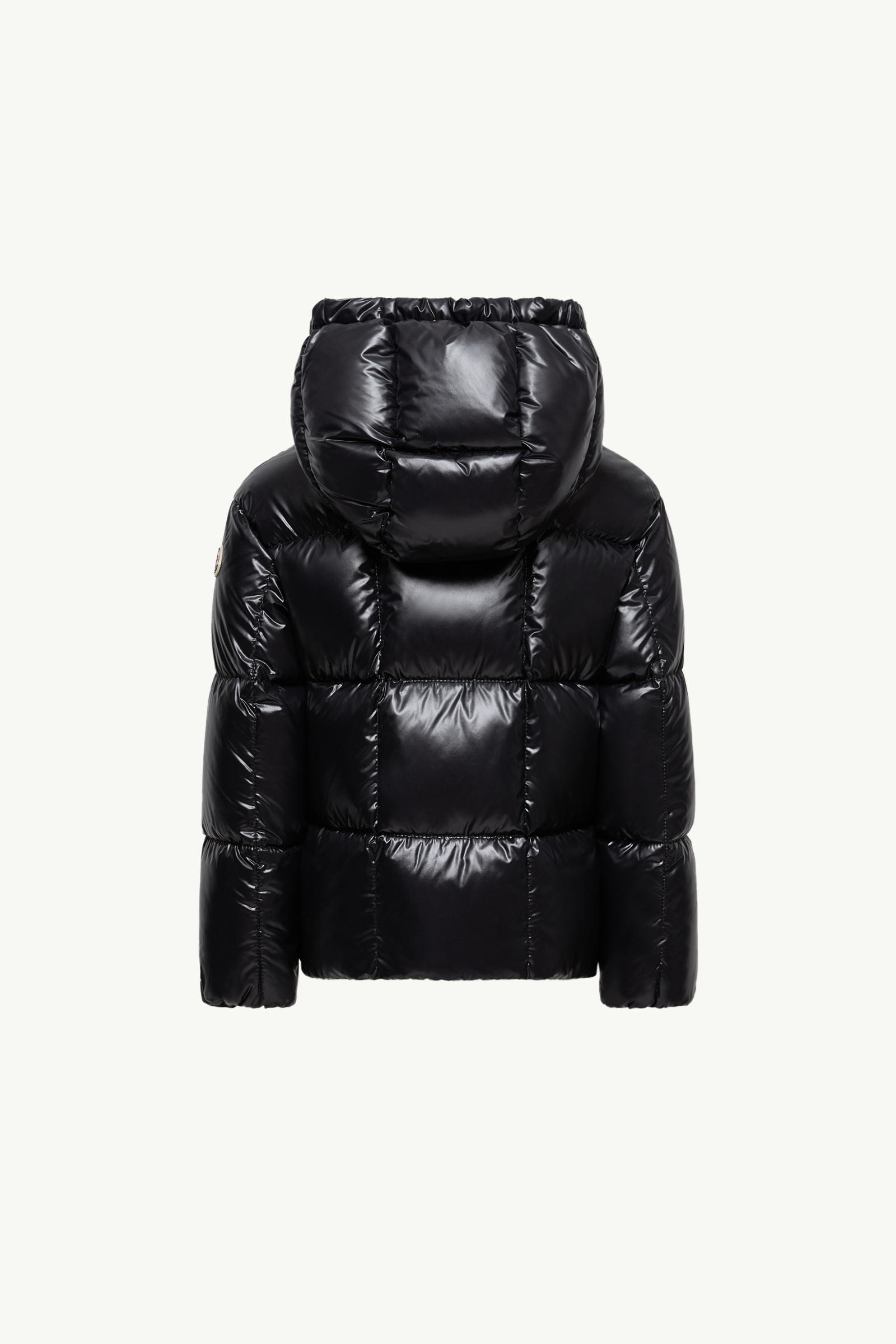 Parana Hooded Down Jacket Girl Black Moncler 2