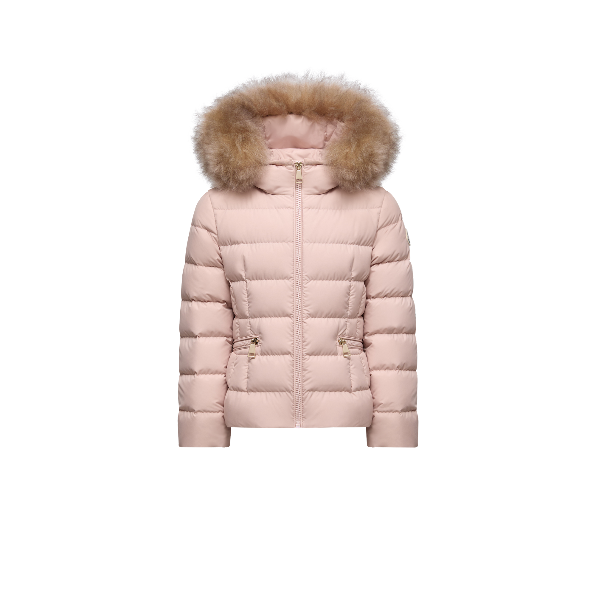 Moncler Enfant - Girl's Short Down Jacket - Pink - 12Y - Down & Feather