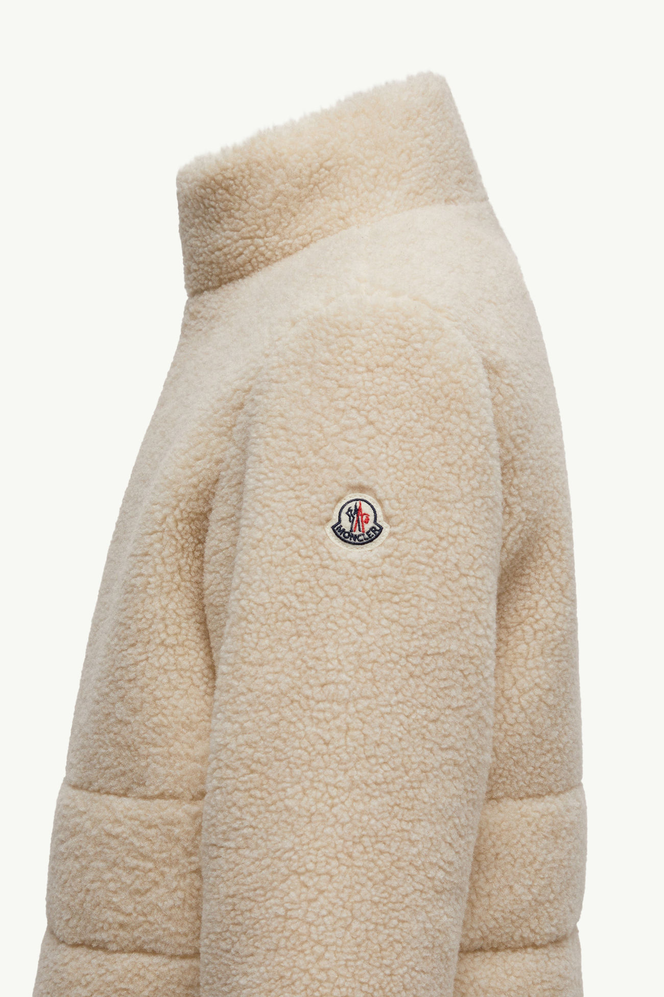 Chaqueta acolchada efecto peluche Casan Niño Beige Claro Moncler 2
