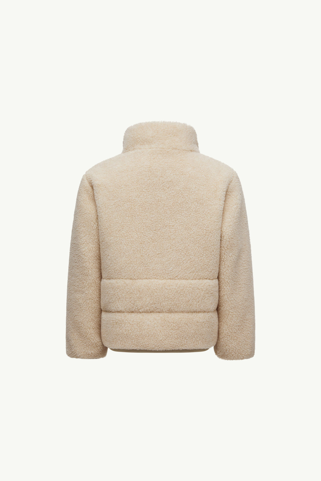 Chaqueta acolchada efecto peluche Casan Niño Beige Claro Moncler 3
