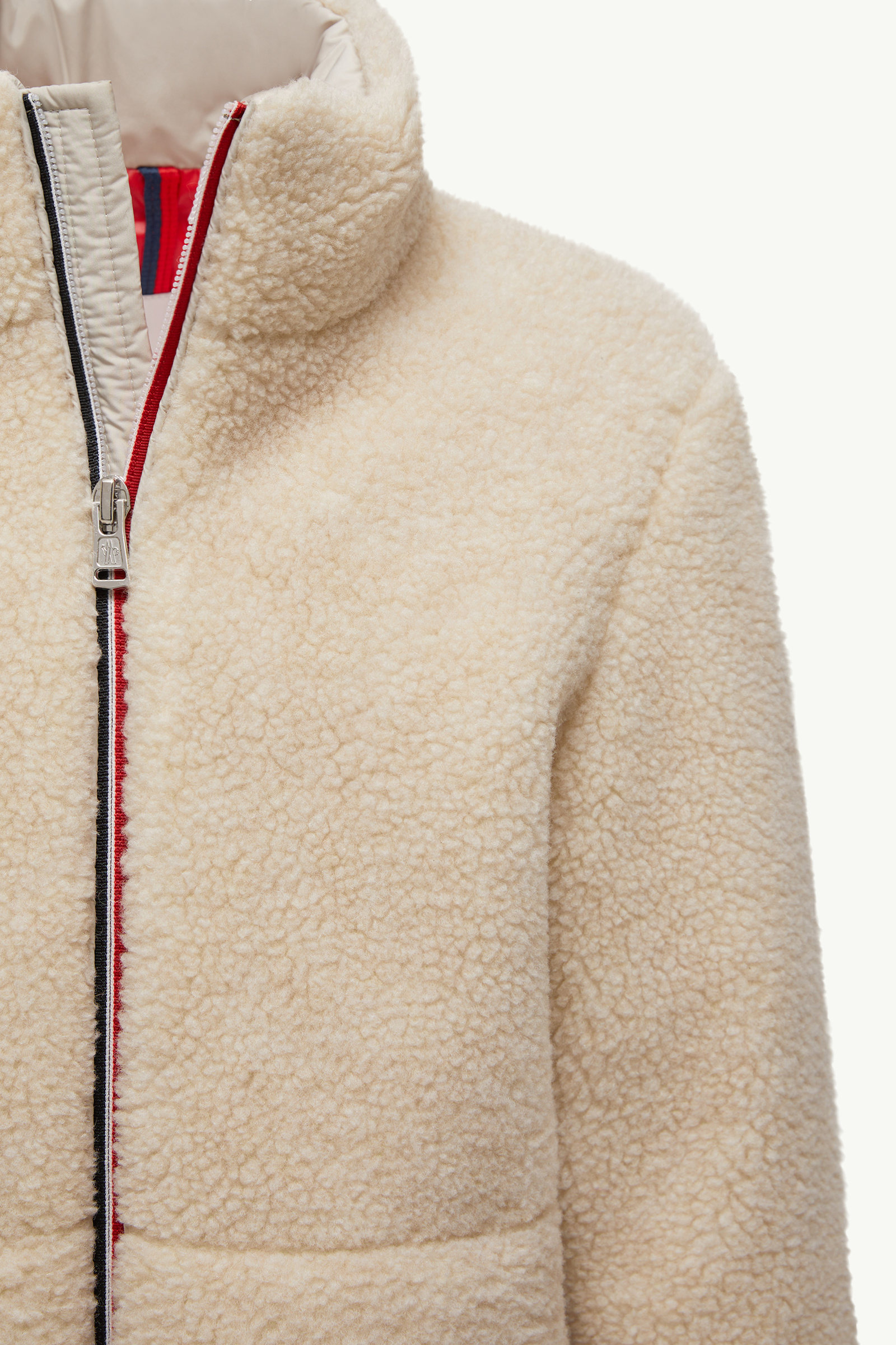 Casan Teddy Padded Jacket Boy Light Beige Moncler 4