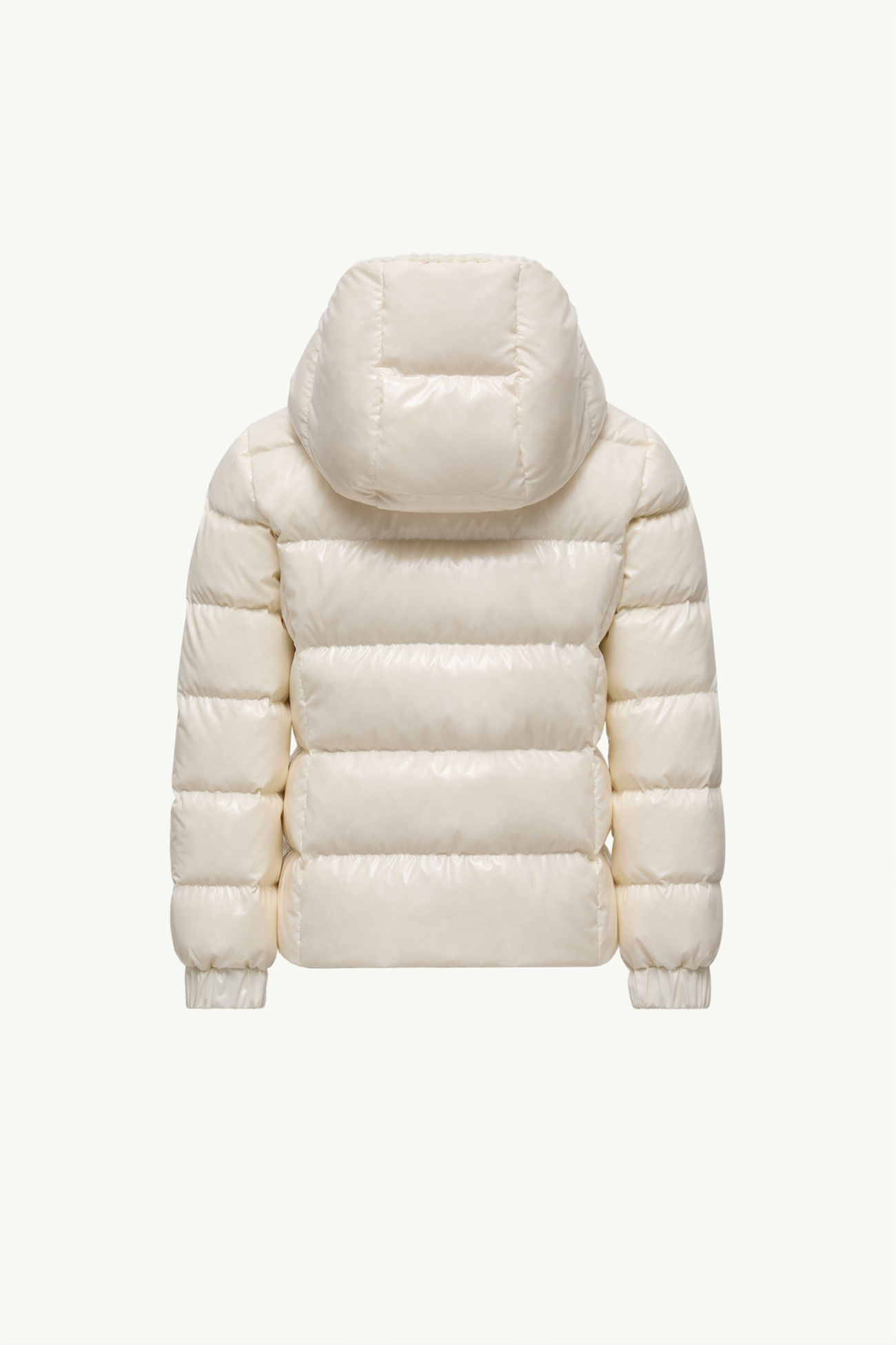 Glareins女童编织饰边连帽羽绒夹克外套 女童 白色 Moncler 3