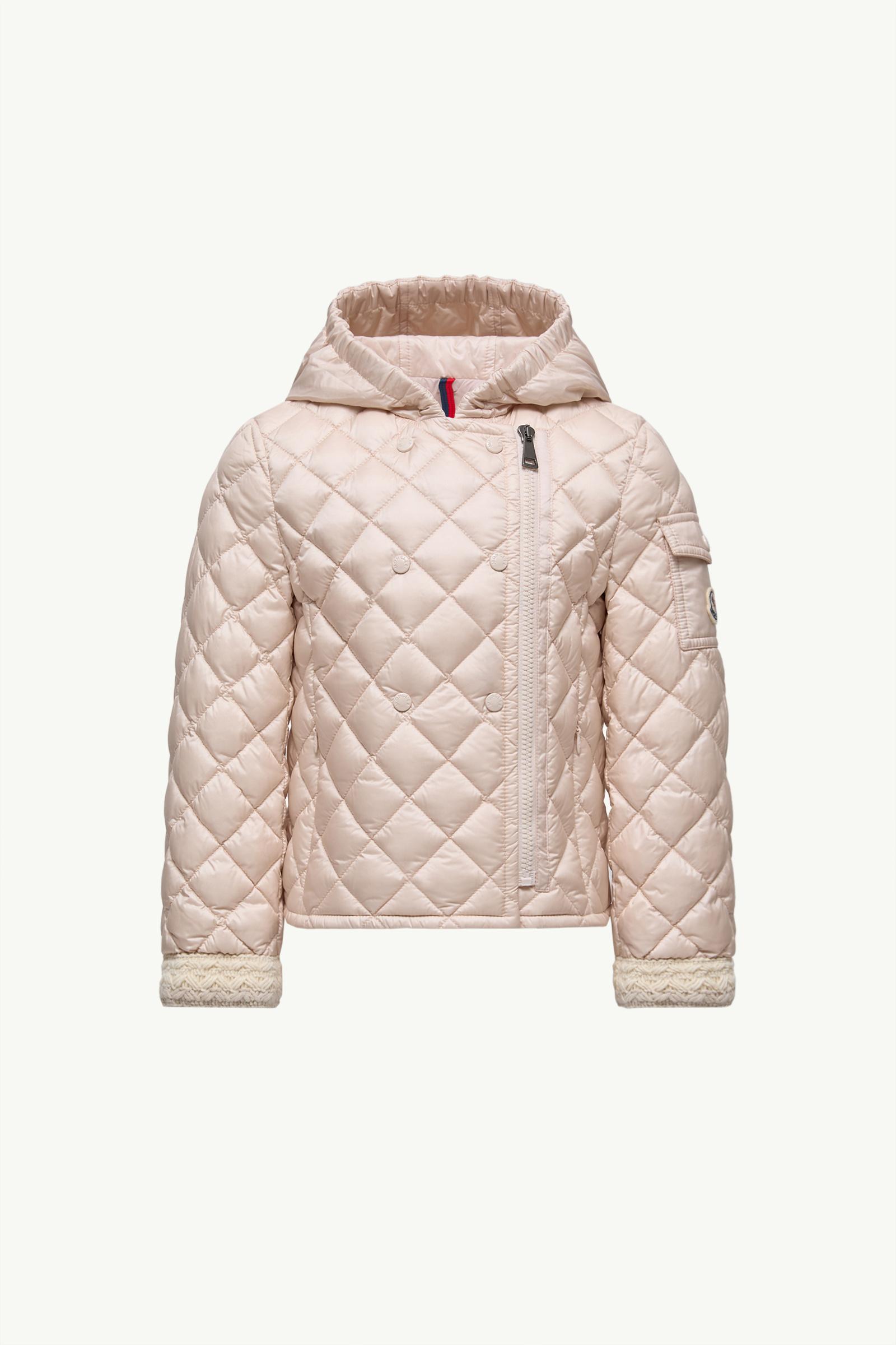 Piumino con cappuccio e trapuntatura a diamante Corbelin_findInBoutique_image