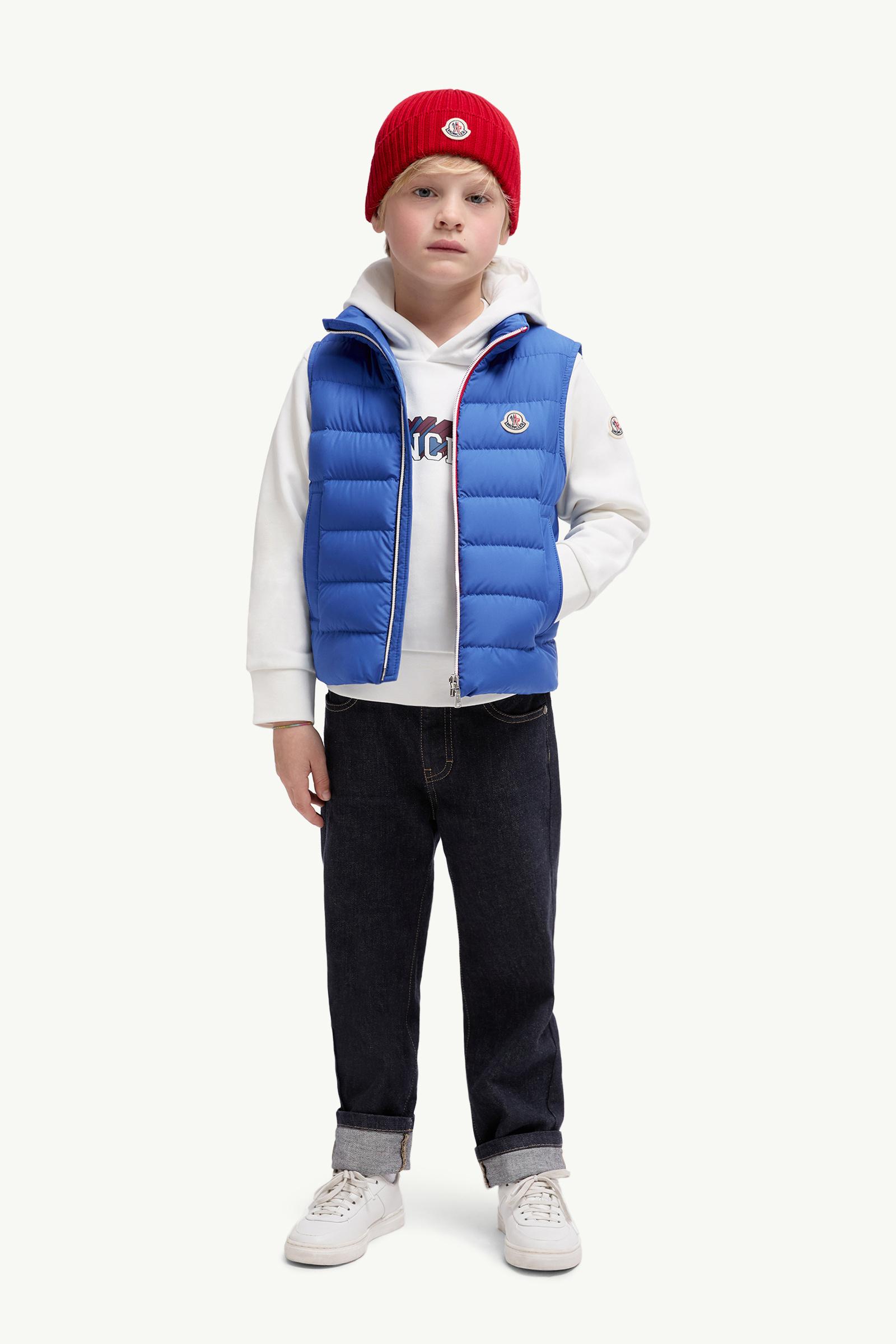 Ertavete Down Gilet Boy Electric Blue Moncler 1