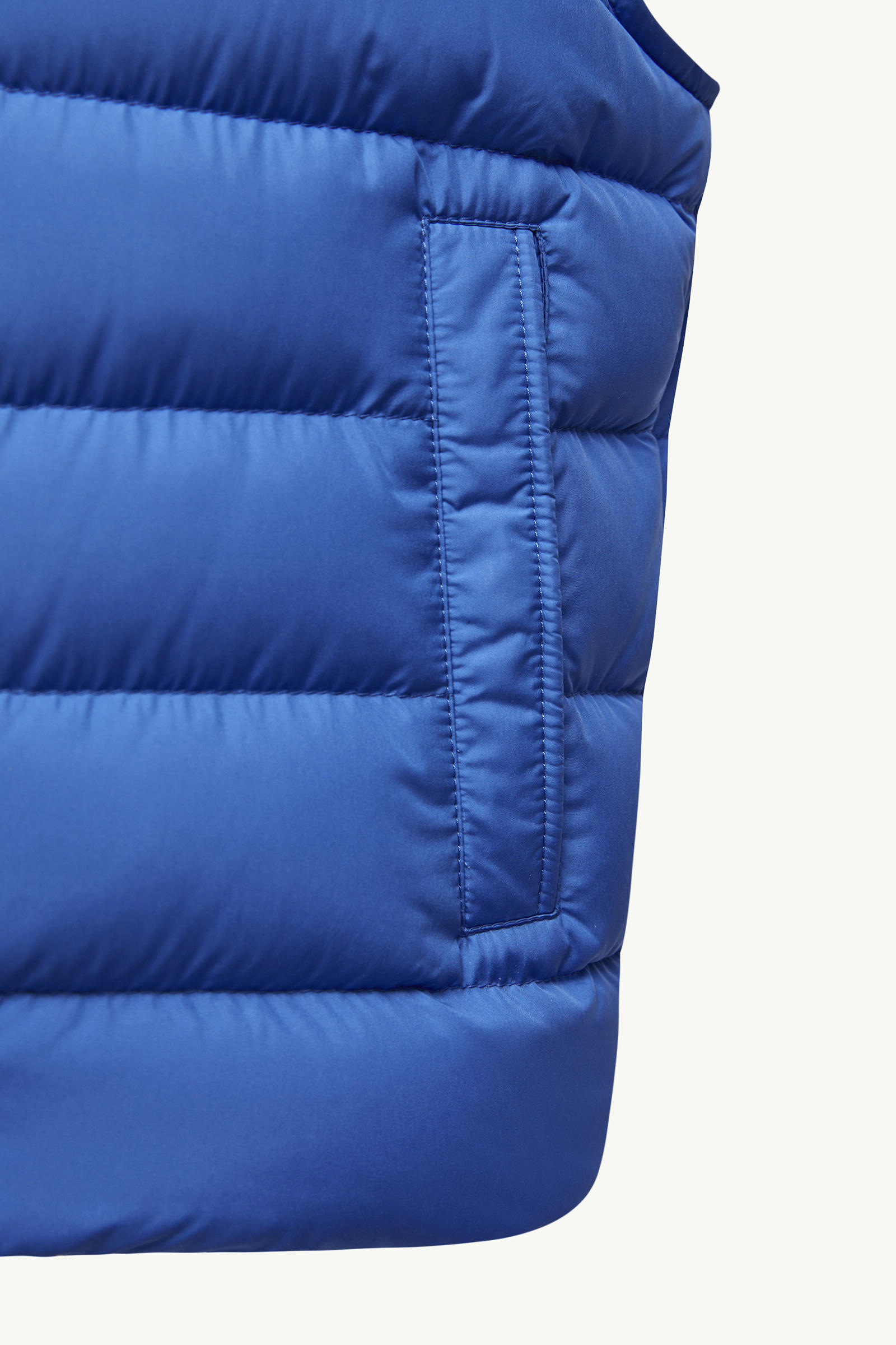 Ertavete Down Gilet Boy Electric Blue Moncler 4