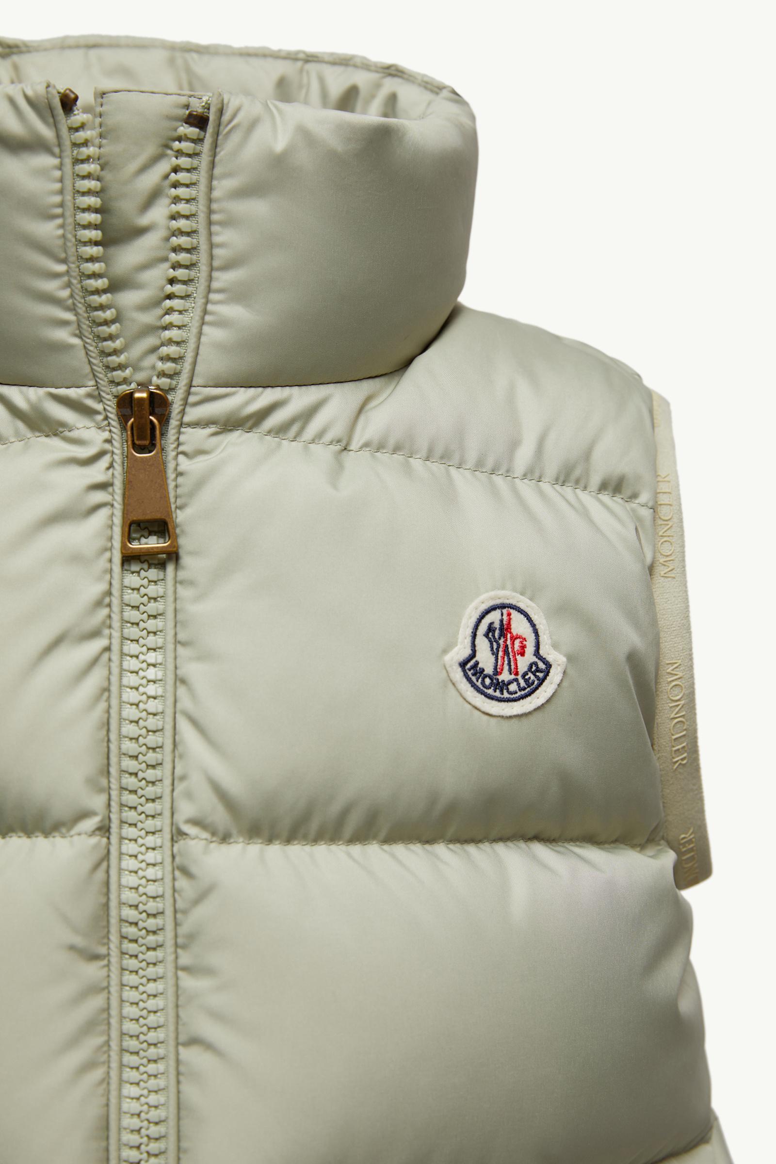 Prudence Down Gilet Girl Light Green Moncler 1
