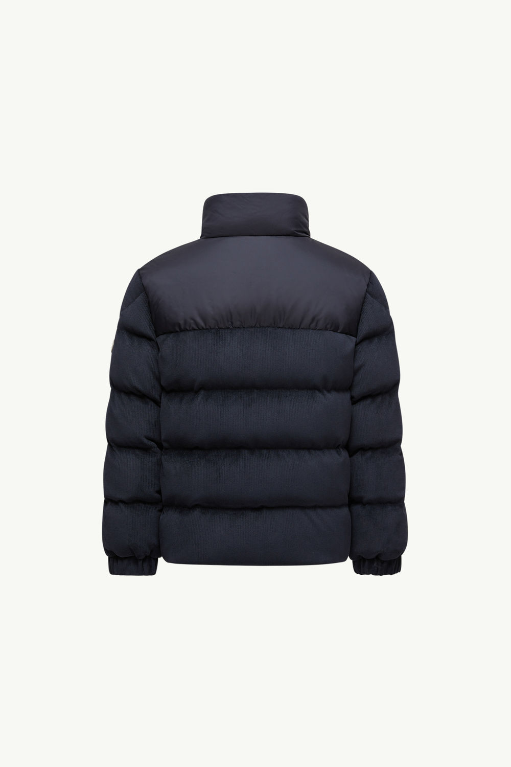 Camul Velvet Down Jacket Boy Navy Blue Moncler 3