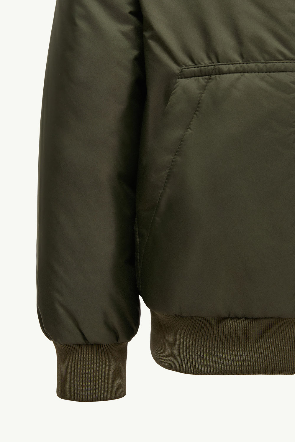 Duncer Daunenjacke mit Kapuze Jungen Olivgrün Moncler 4