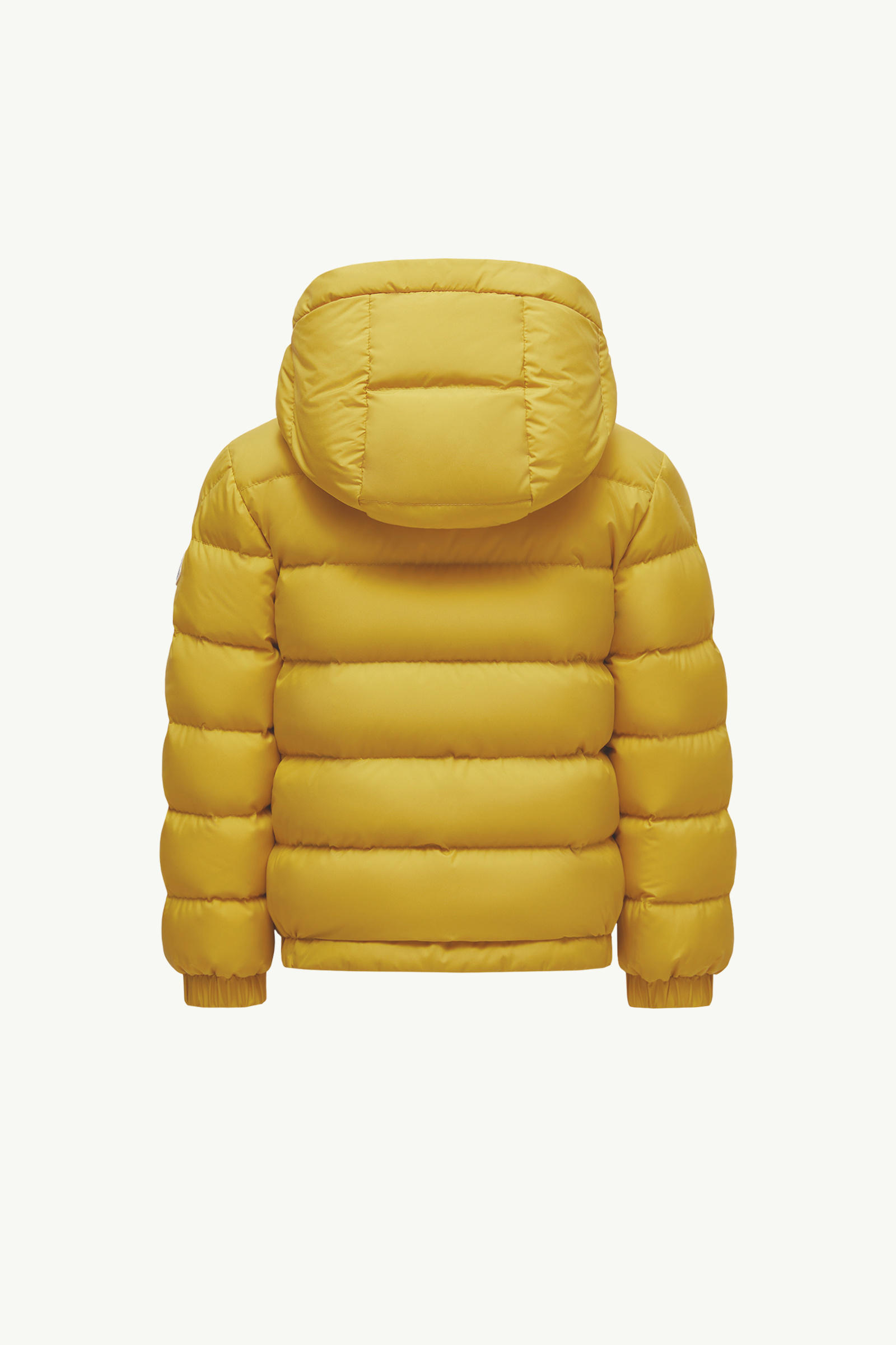 Grecois Hooded Down Jacket Boy Yellow Moncler 3
