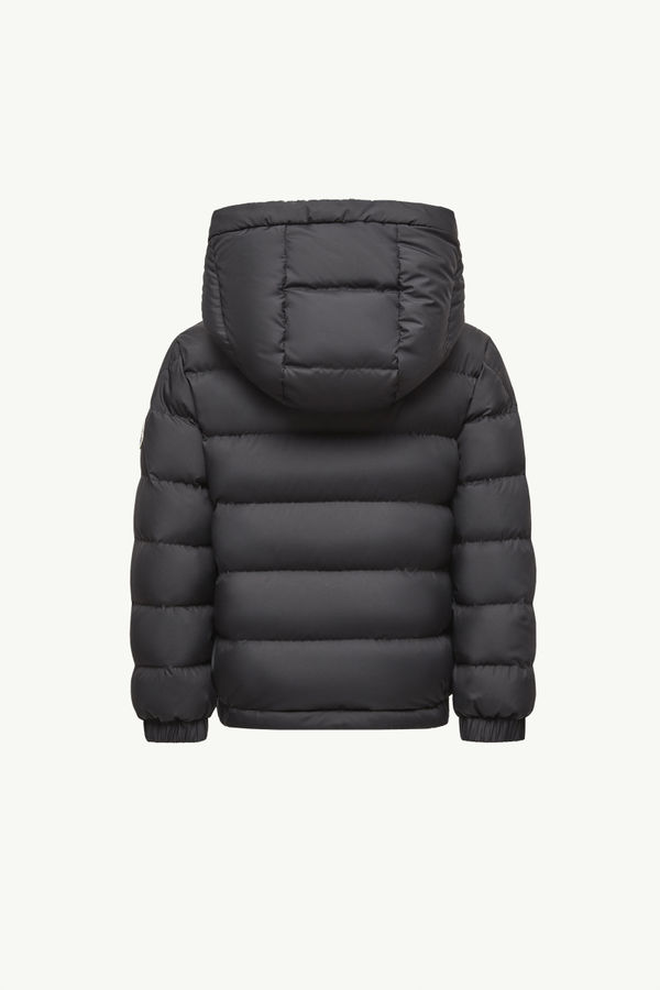 Grecois Hooded Down Jacket Boy Black Moncler 2