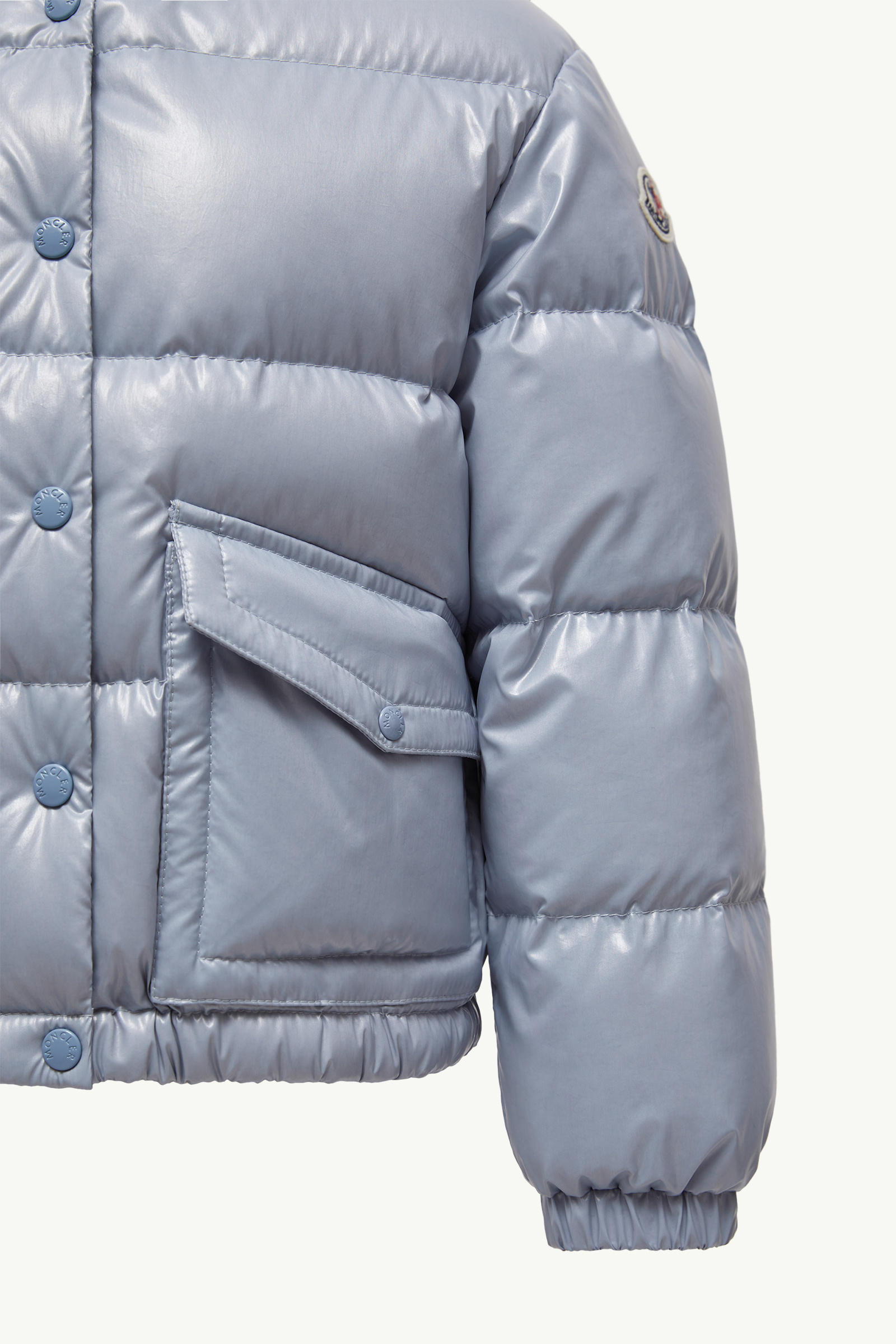 Doudoune Puivert Fille Bleu clair Moncler 4
