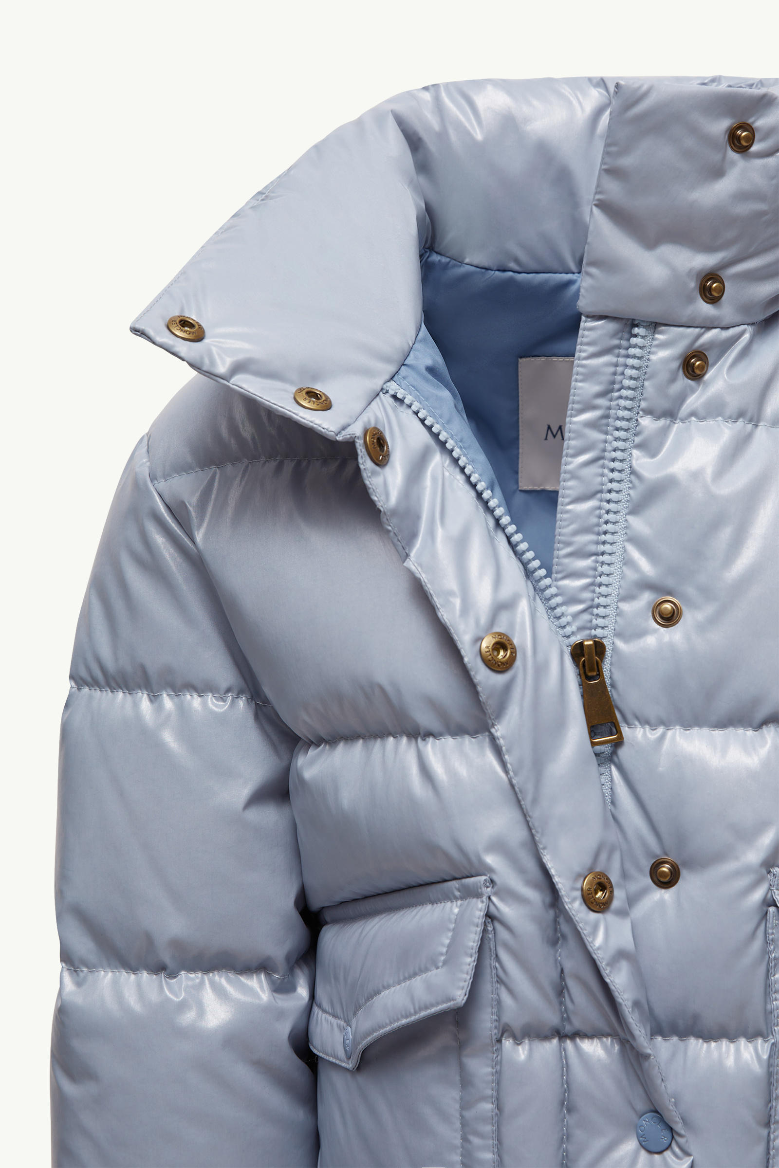 Doudoune Puivert Fille Bleu clair Moncler 5