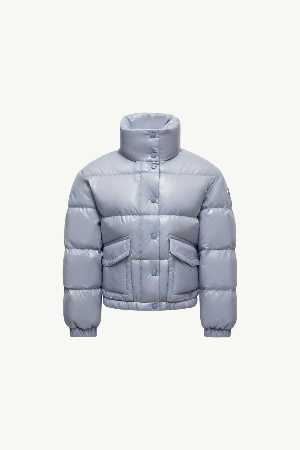 Puivert Down Jacket Girl Light Blue Moncler 0