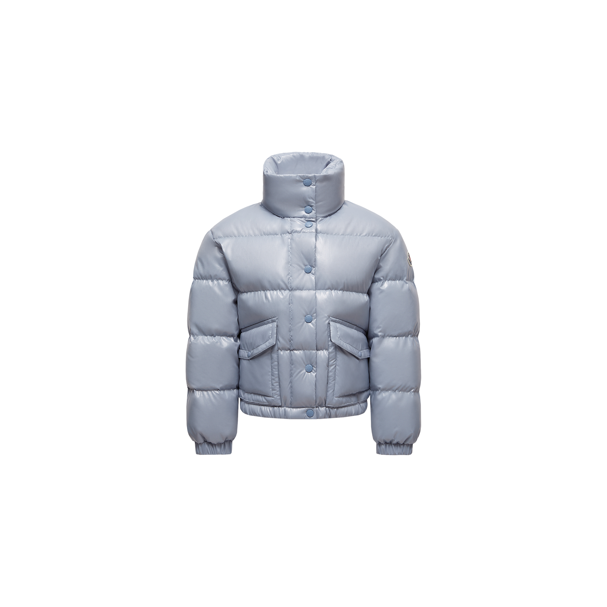 MONCLER ENFANT Puivert Down Jacket, Girl, Blue, Size: 14Y