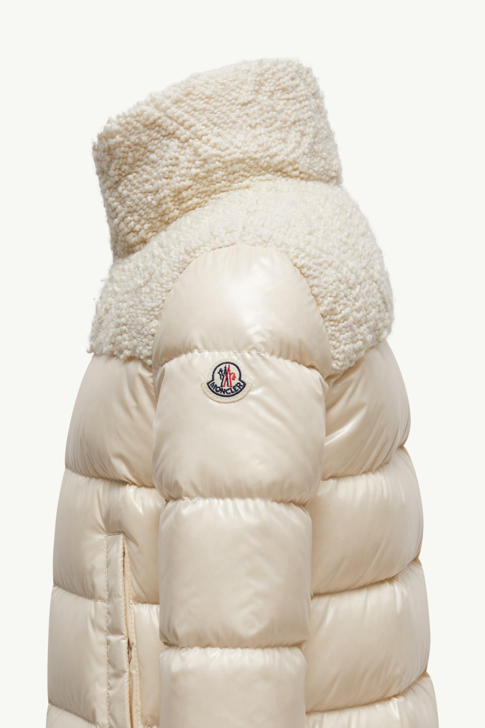 Xmasセール✨【モンクレール】白　キッズダウン　80cm Qoo10] MONCLER モンクレール ダウンジャケット キッズ