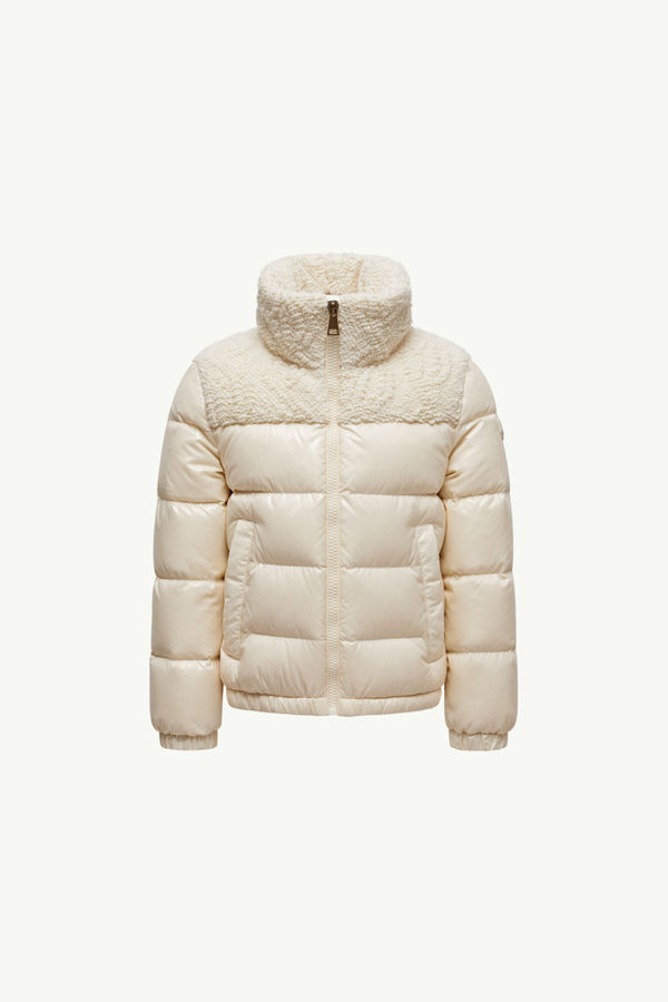 Dima Down Jacket Girl White Moncler 0
