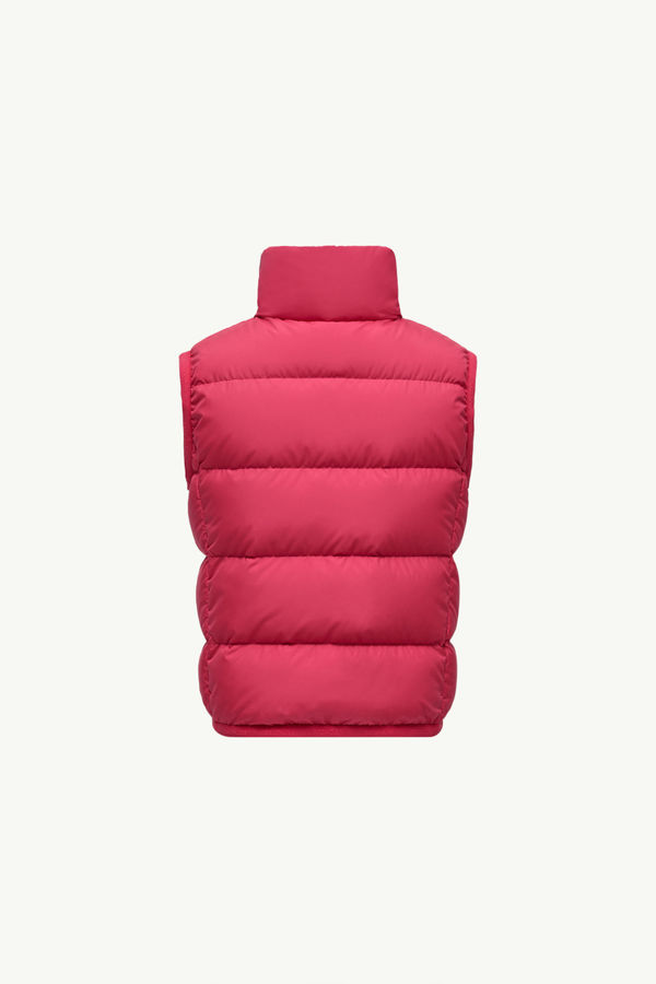 Badia Down Gilet Girl Pink Moncler 2