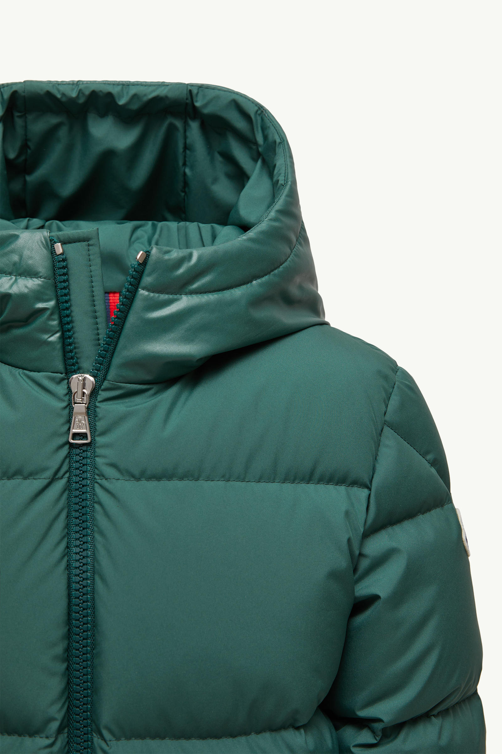Doudoune à capuche Barin Garçon Vert Émeraude Moncler 4