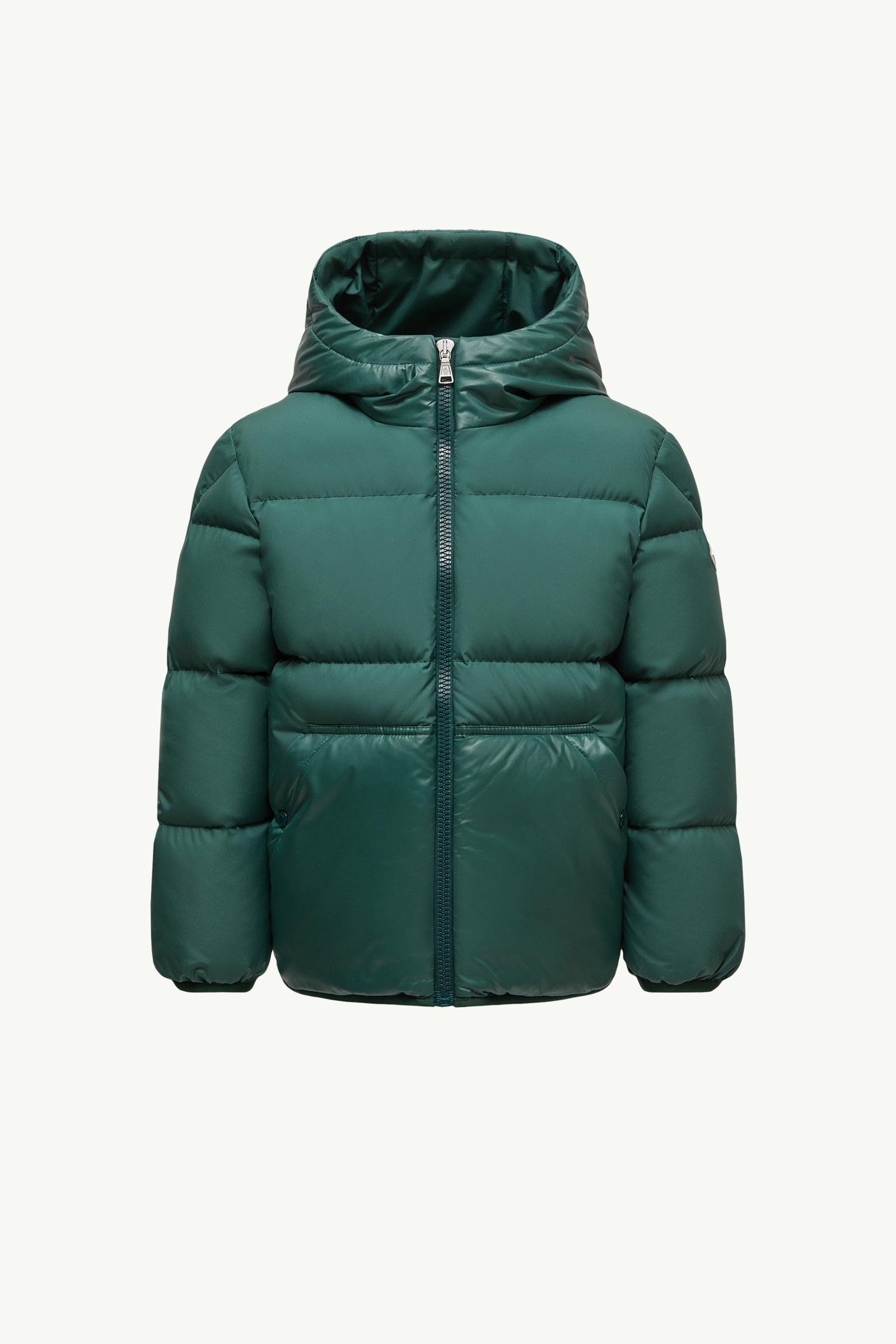 Emerald Green Barin Hooded Down Jacket - Down Jackets & Vests for