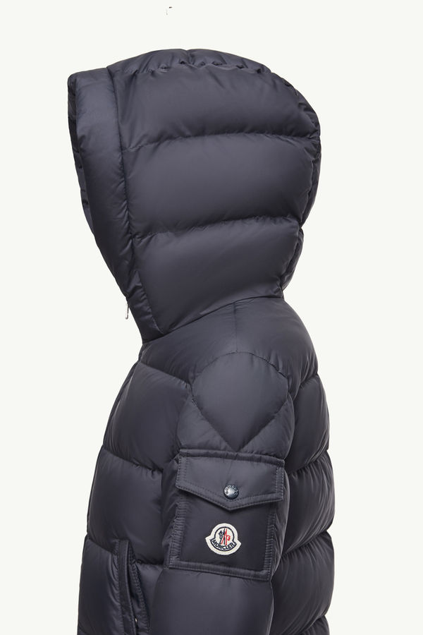Eranu Hooded Down Jacket Boy Navy Blue Moncler 2
