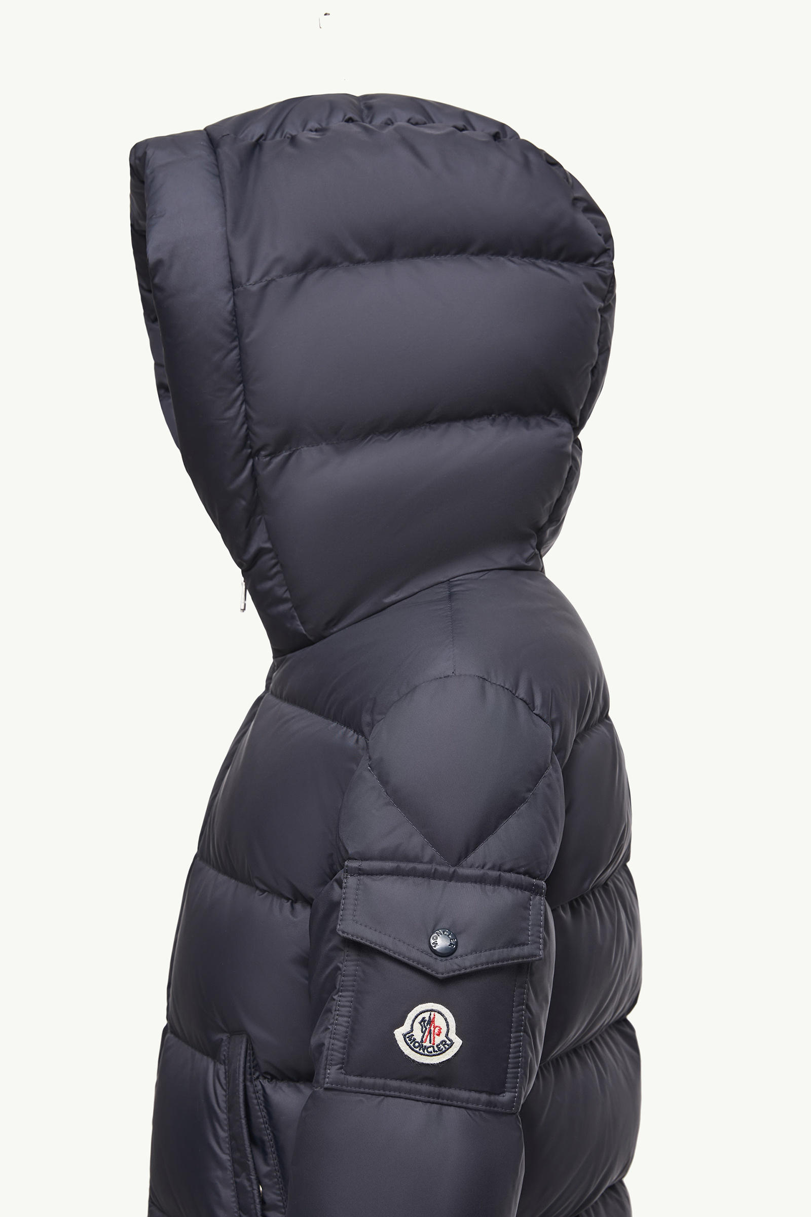 Eranu Hooded Down Jacket Boy Navy Blue Moncler 2