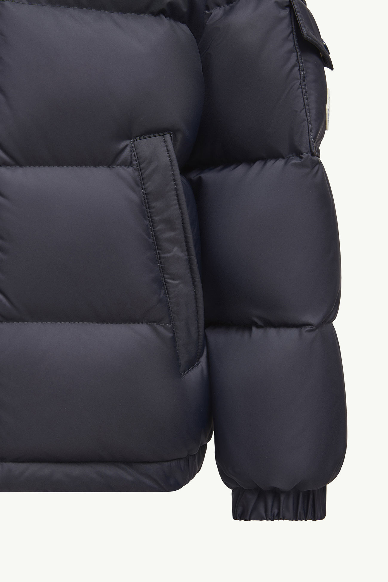 Eranu 후드 다운 재킷 키즈 남아 네이비 블루 Moncler 4