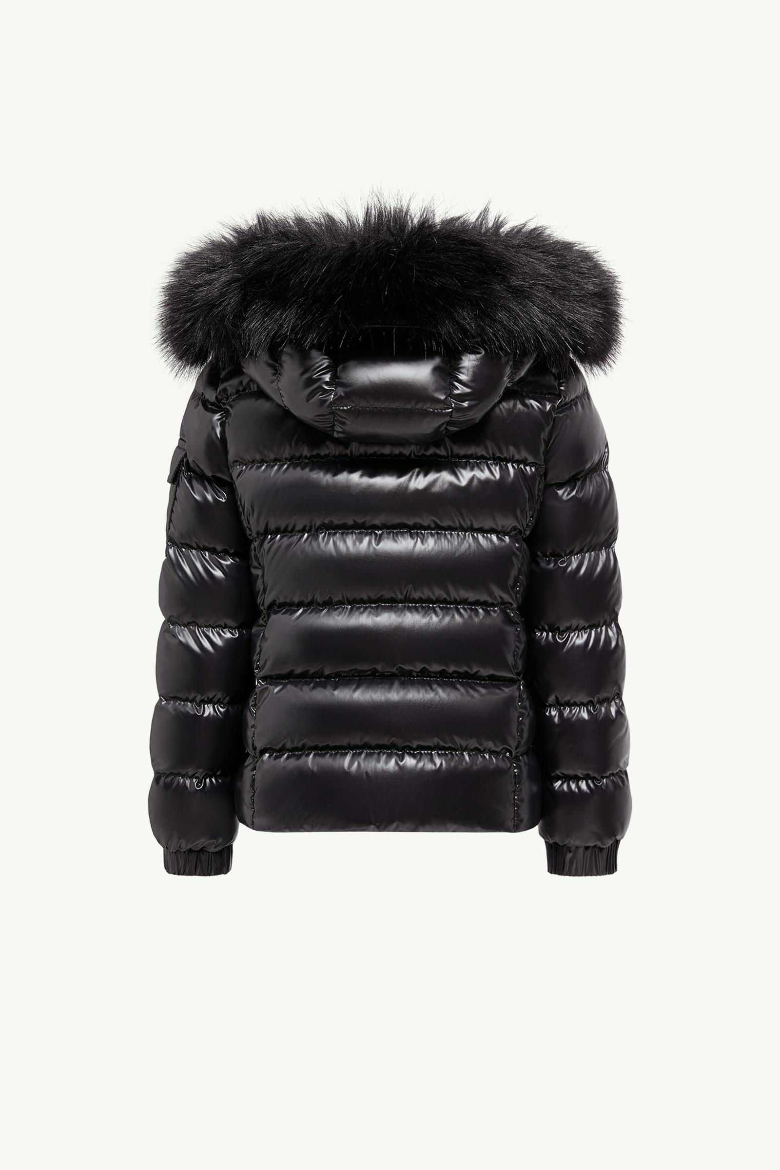 Black Badyf Hooded Faux Fur-Trimmed Down Jacket - Down Jackets