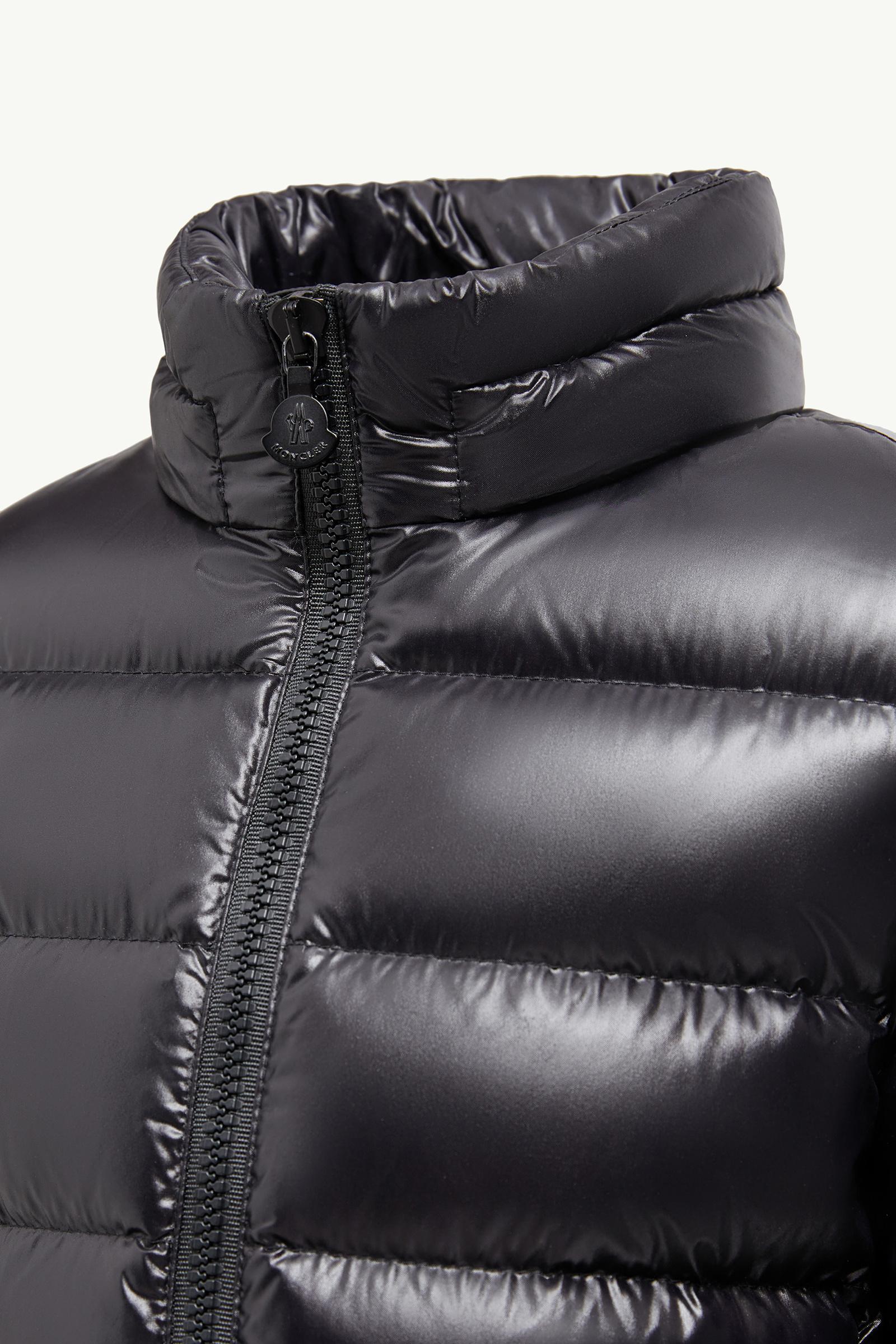 Black Badyf Hooded Faux Fur-Trimmed Down Jacket - Down