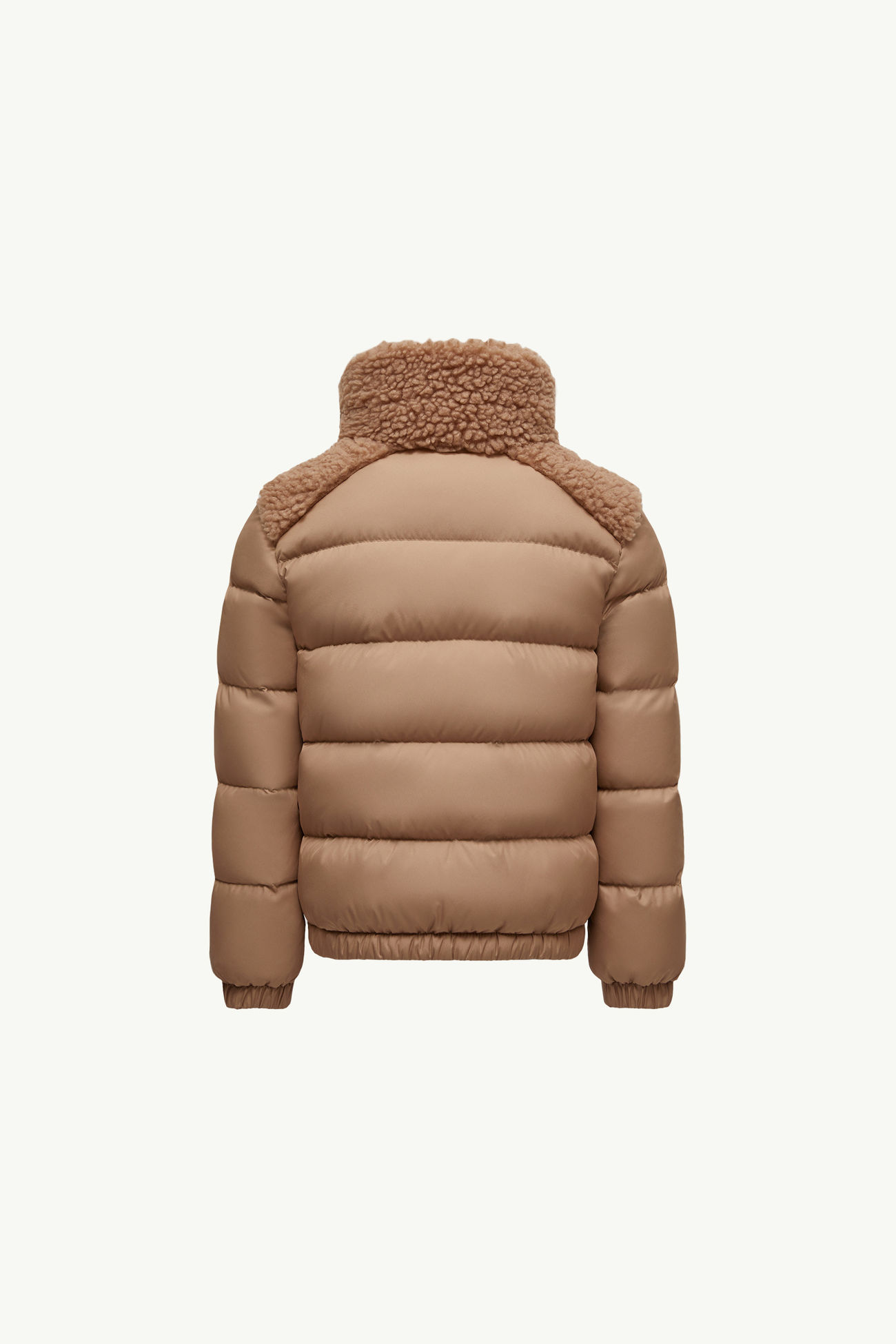 Vard 테디 트리밍 다운 재킷 키즈 여아 카멜 베이지 Moncler 3