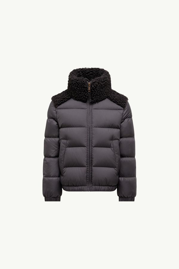 Vard Daunenjacke mit Teddybesatz Mädchen Schwarz Moncler 0